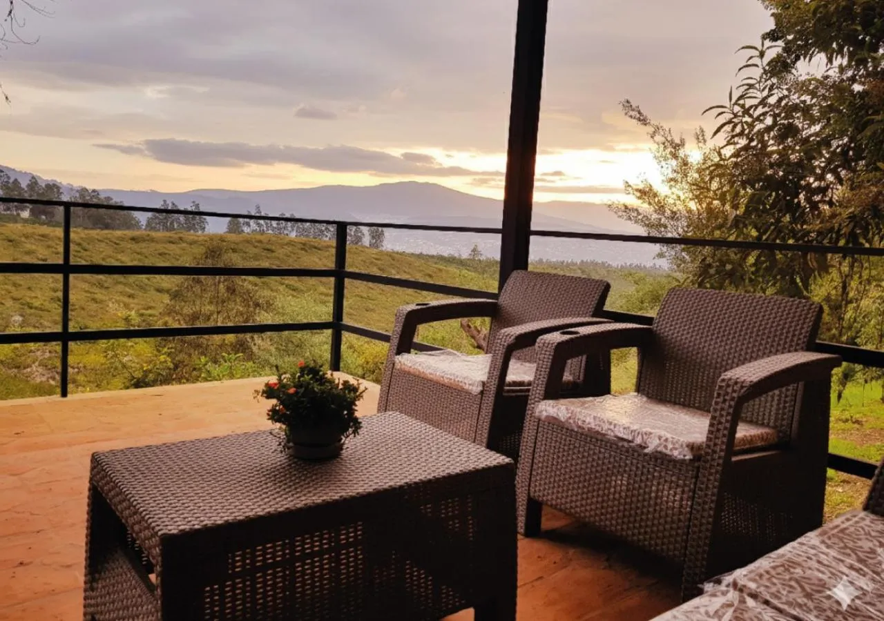 Balcony/Terrace in Hacienda Jimenita Wildlife Reserve