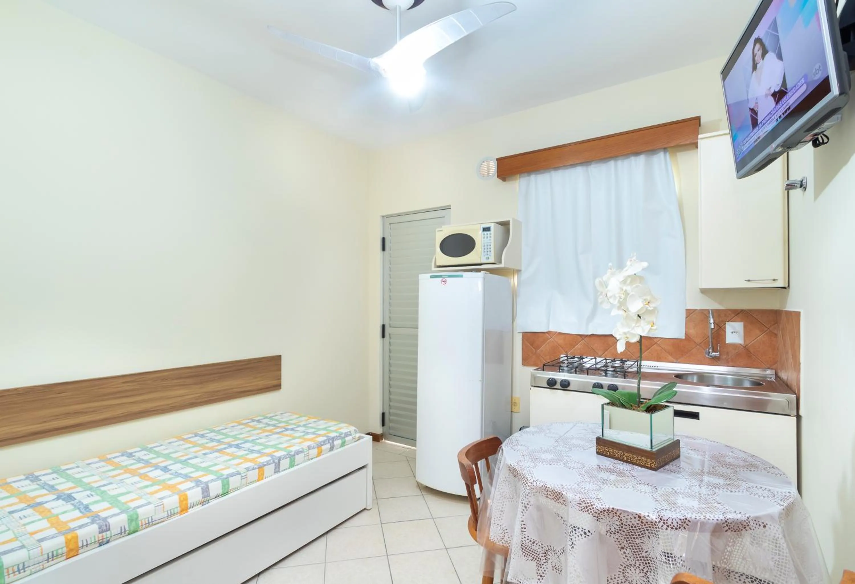 Bed in Pousada Acapulco - Bombinhas