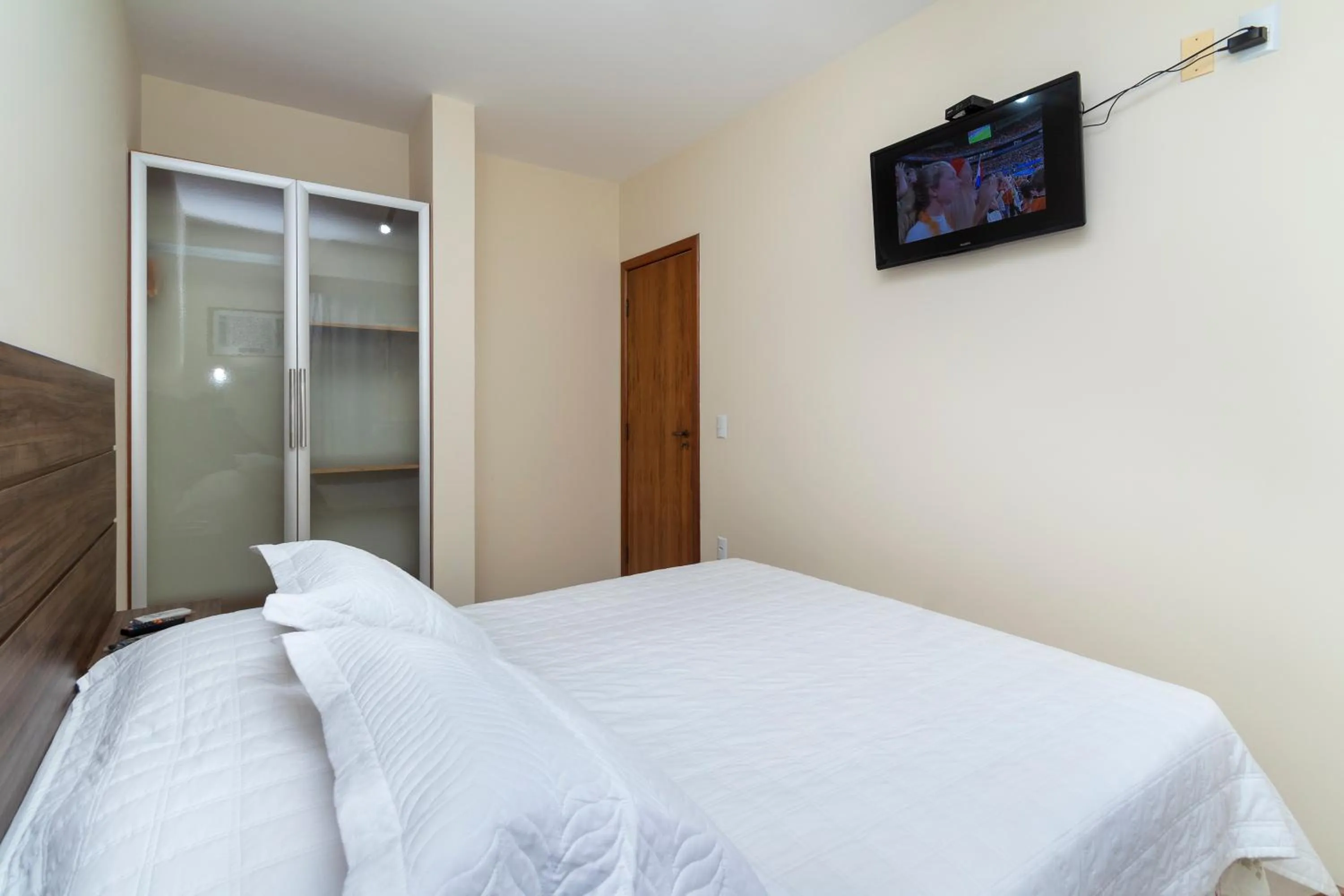 Bed in Pousada Acapulco - Bombinhas