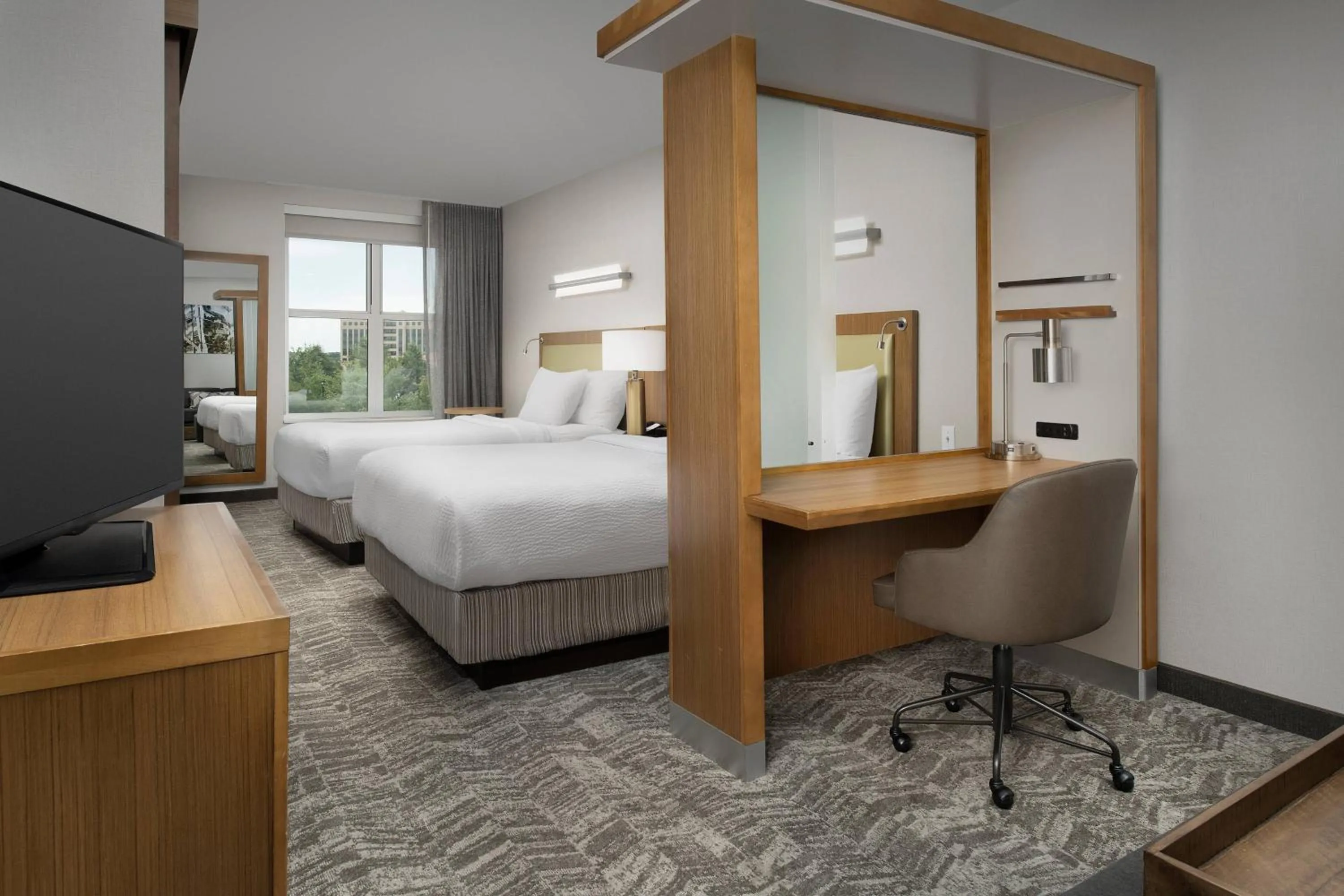 Bedroom, Bed in Springhill Suites by Marriott Jackson North/Ridgeland