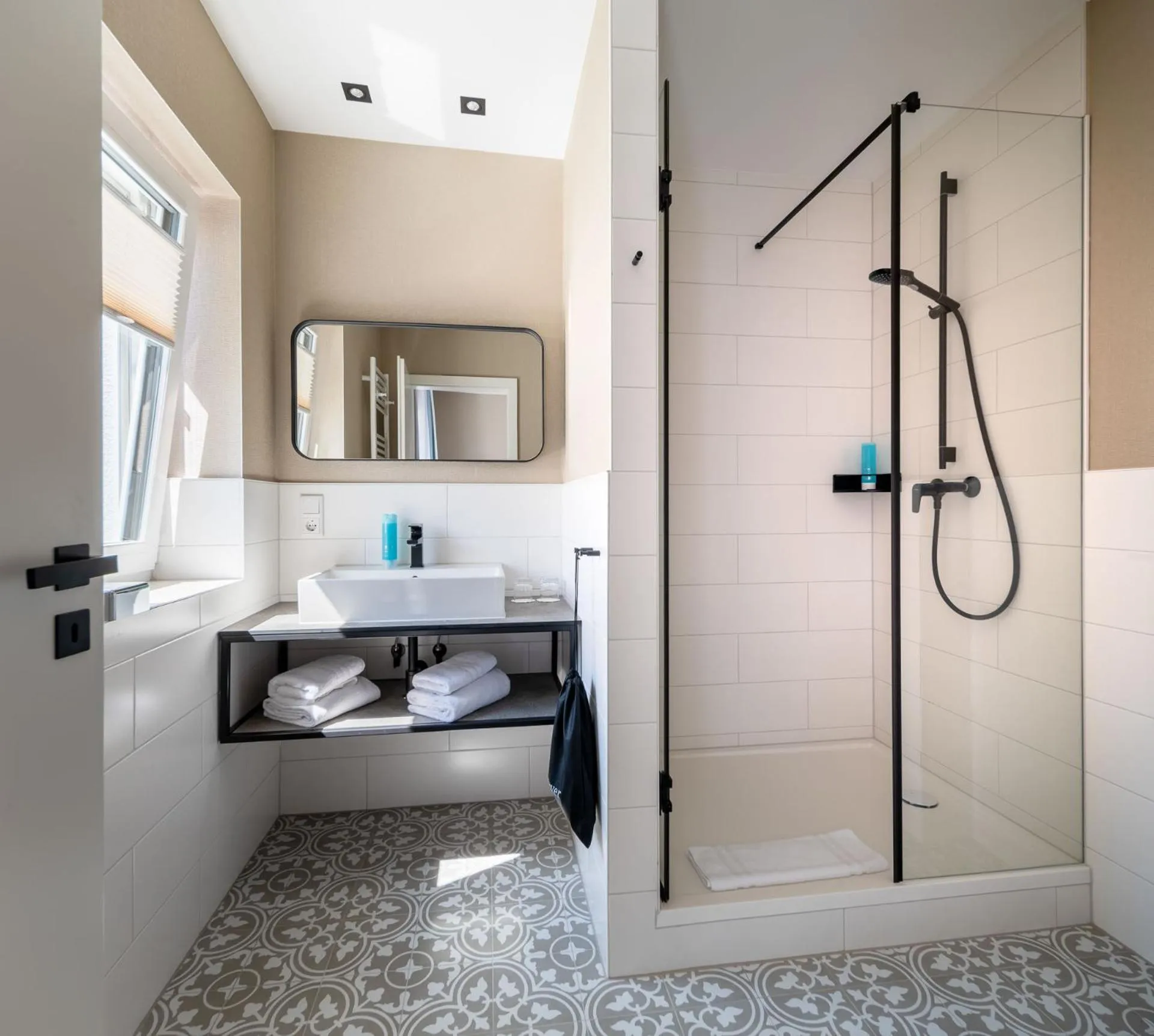 Bathroom in Hotel am Schlosspark garni