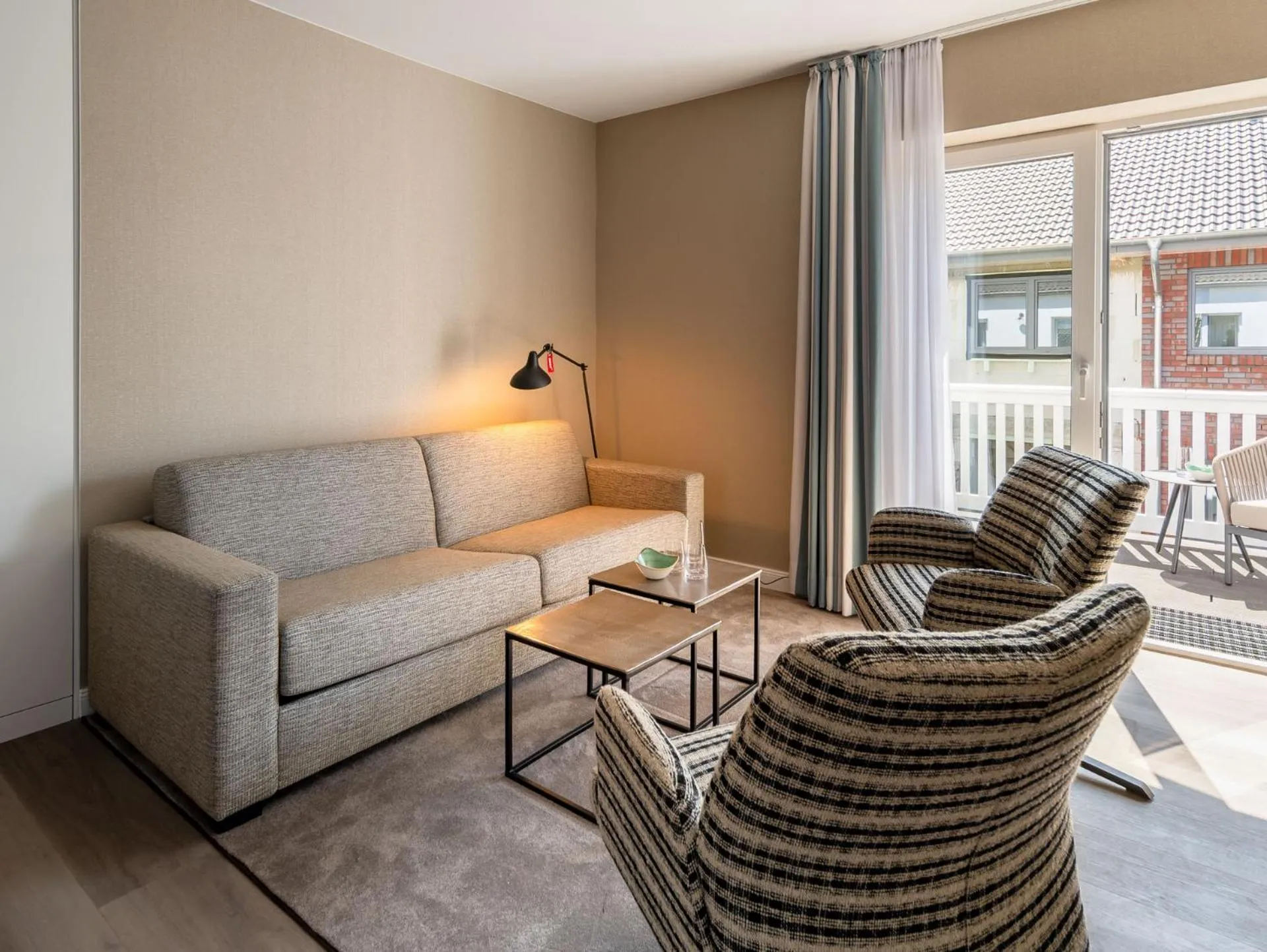 Living room in Hotel am Schlosspark garni