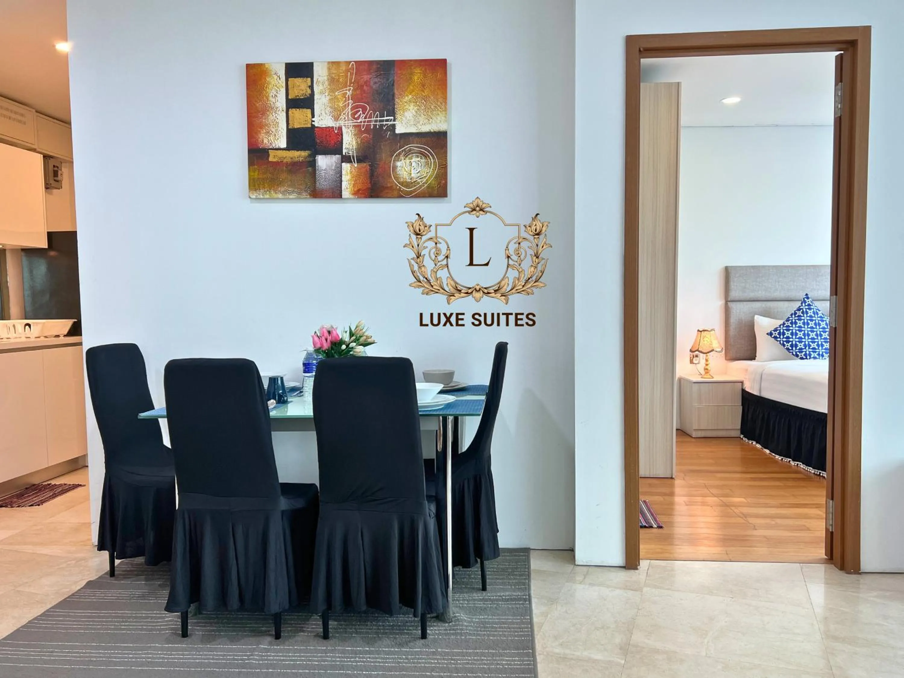 Bed in Luxe Suites at Vortex KLCC