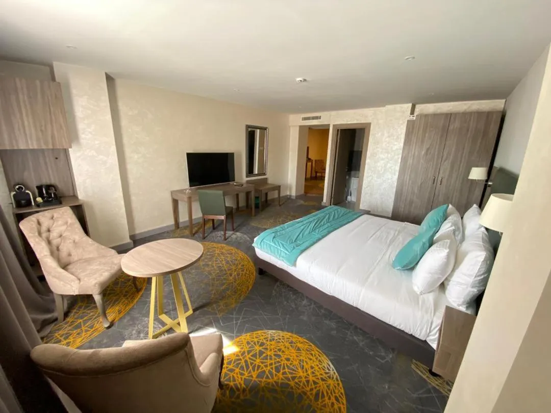 Bed in Hotel Messaoudi