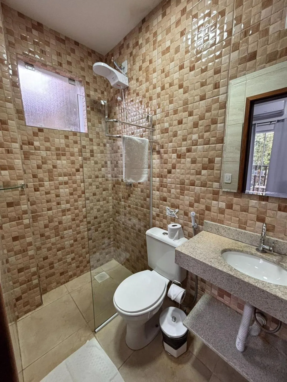 Bathroom in Pousada Dona Francisca