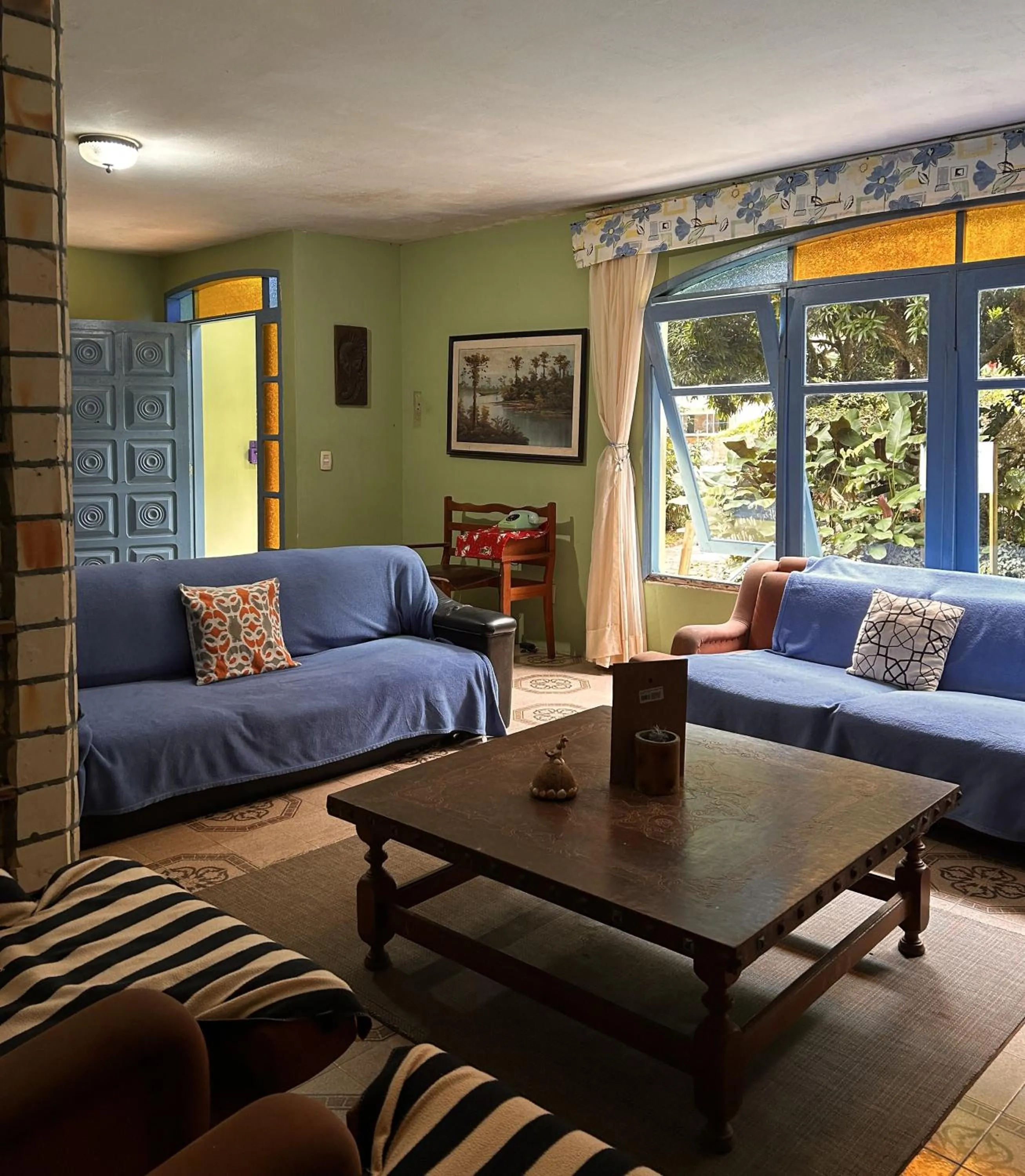 Living room in Pousada Dona Francisca