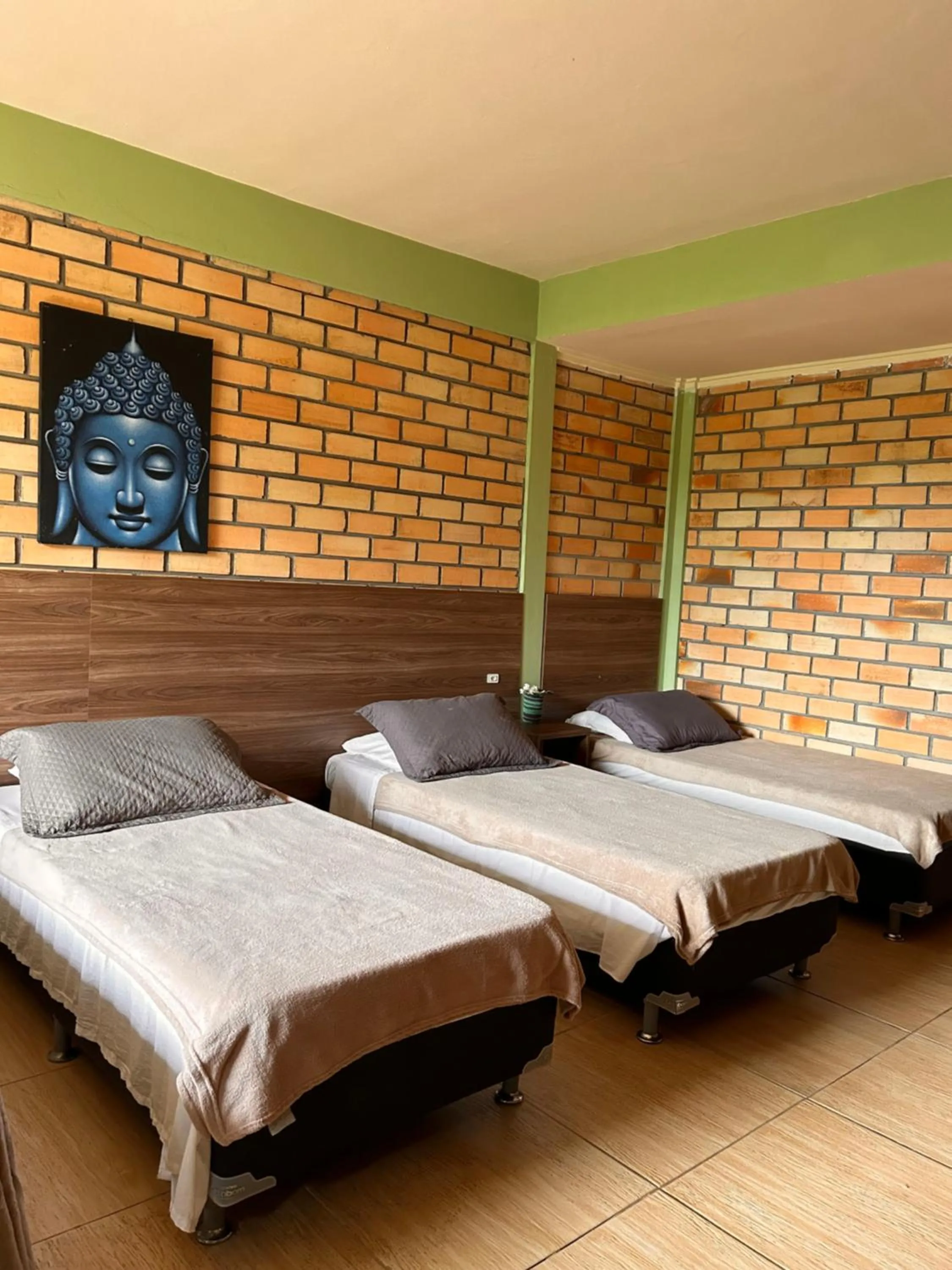 Bed in Pousada Dona Francisca