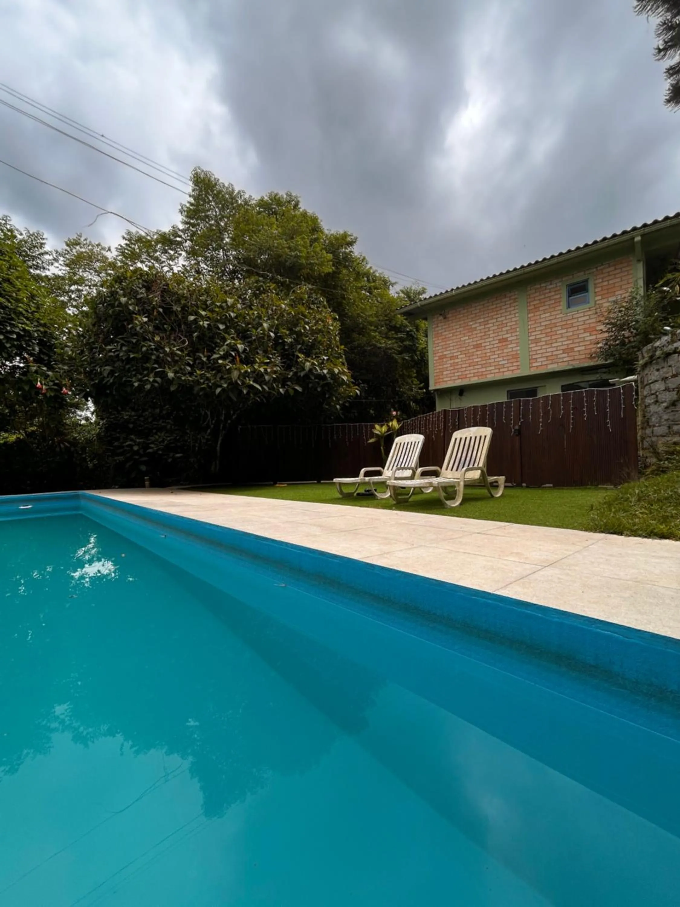 Swimming pool in Pousada Dona Francisca