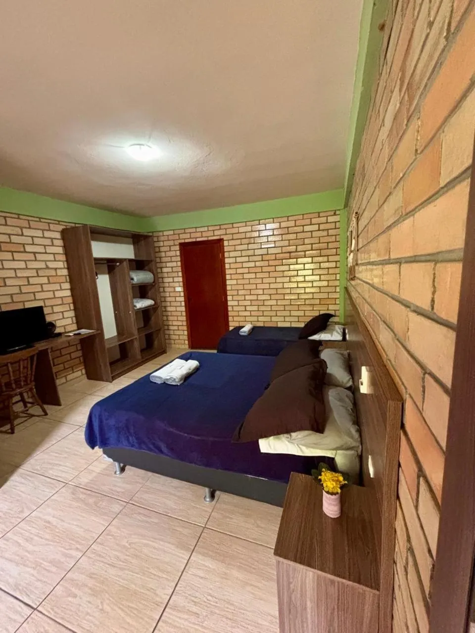 Bed in Pousada Dona Francisca