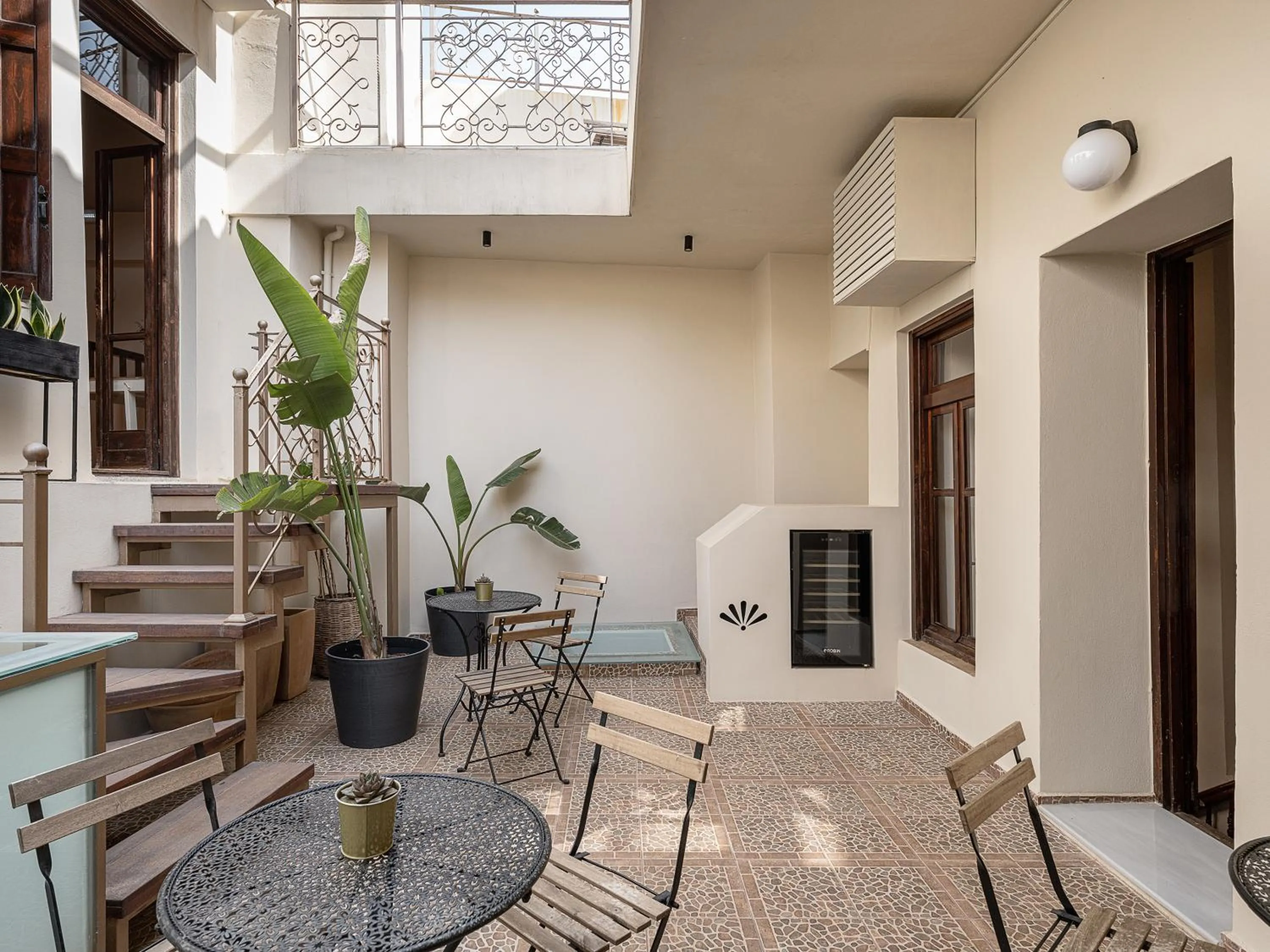 Patio in Old Town Suites