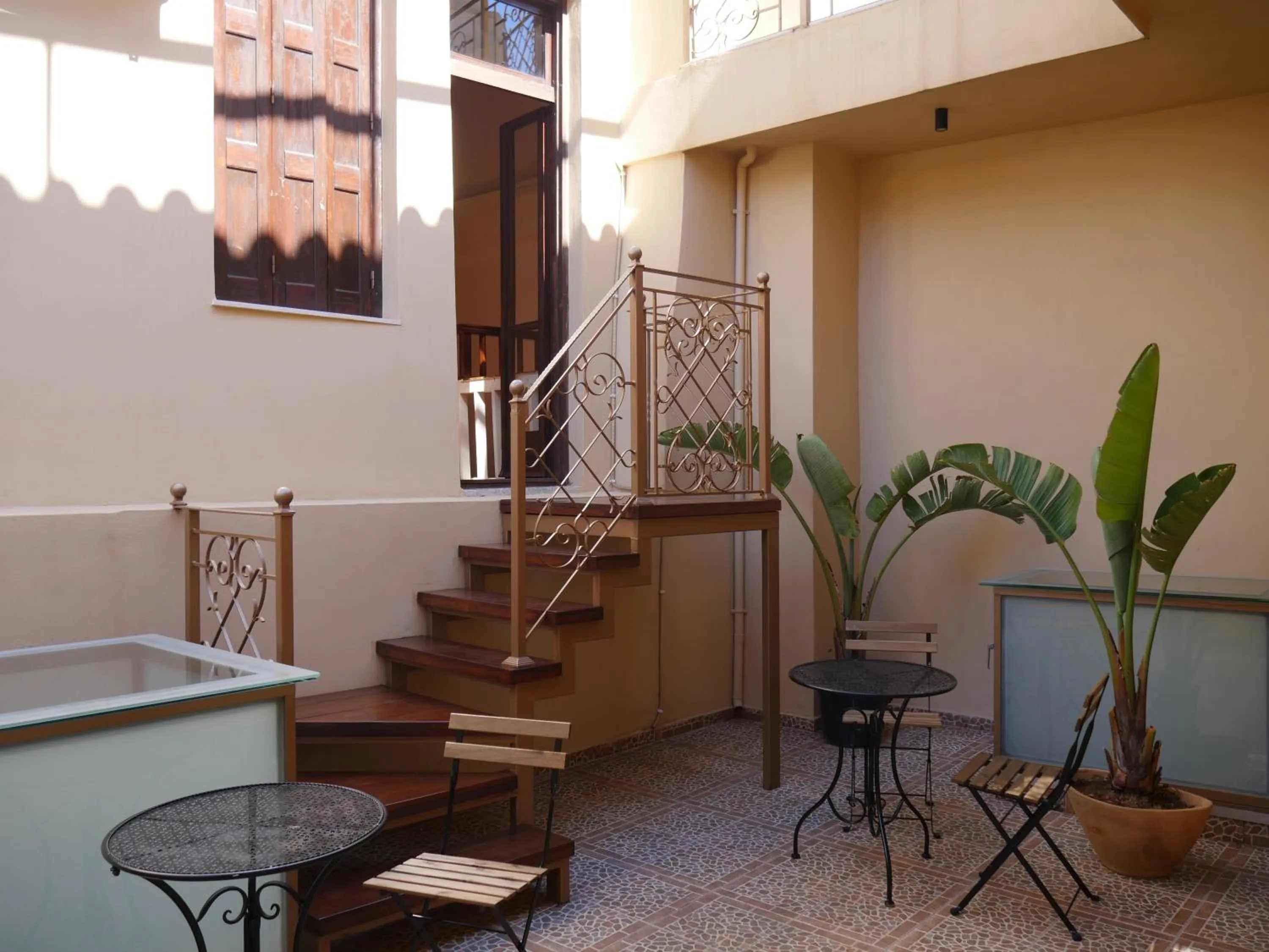 Patio in Old Town Suites