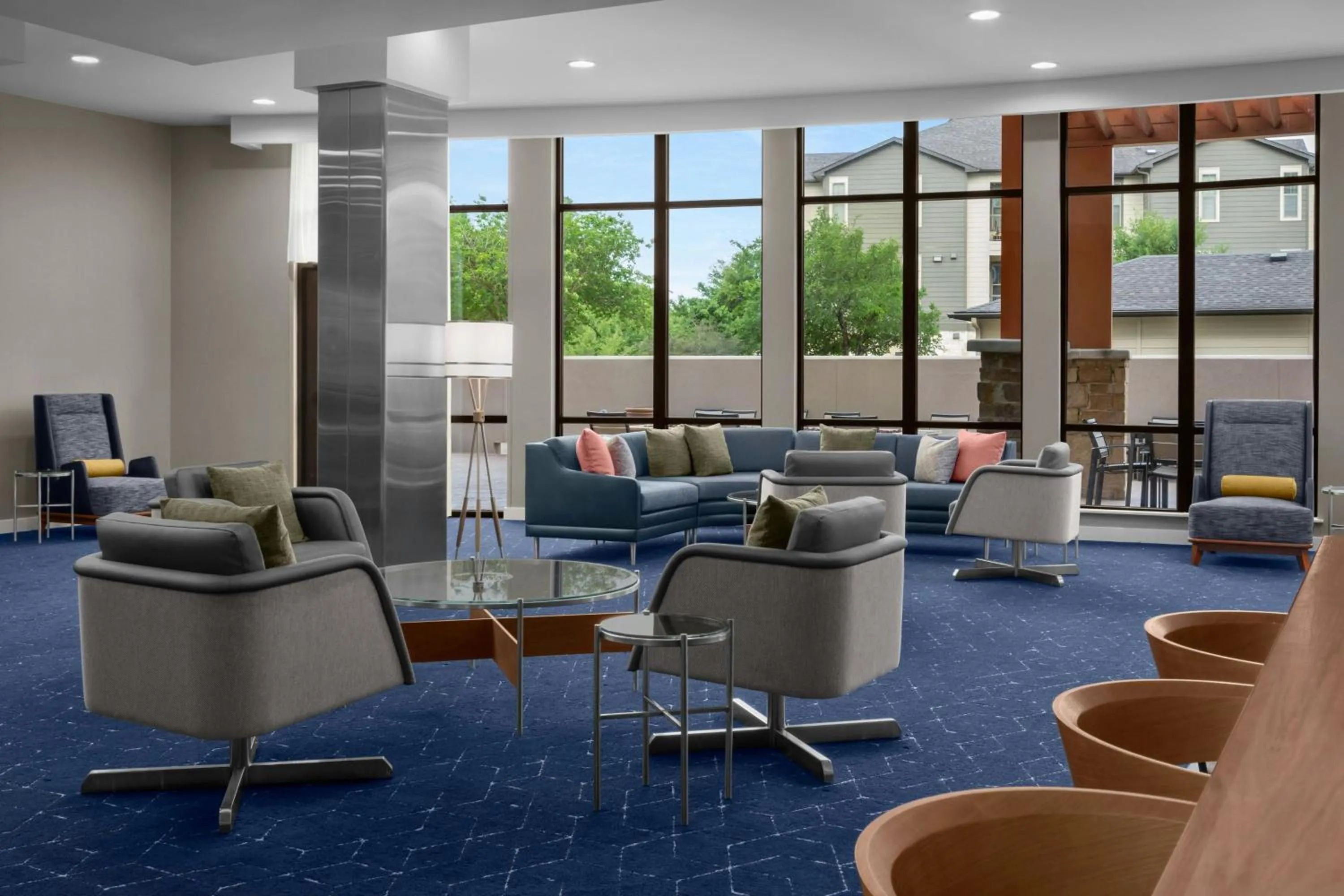 Lobby or reception in Courtyard By Marriott Houston Kingwood