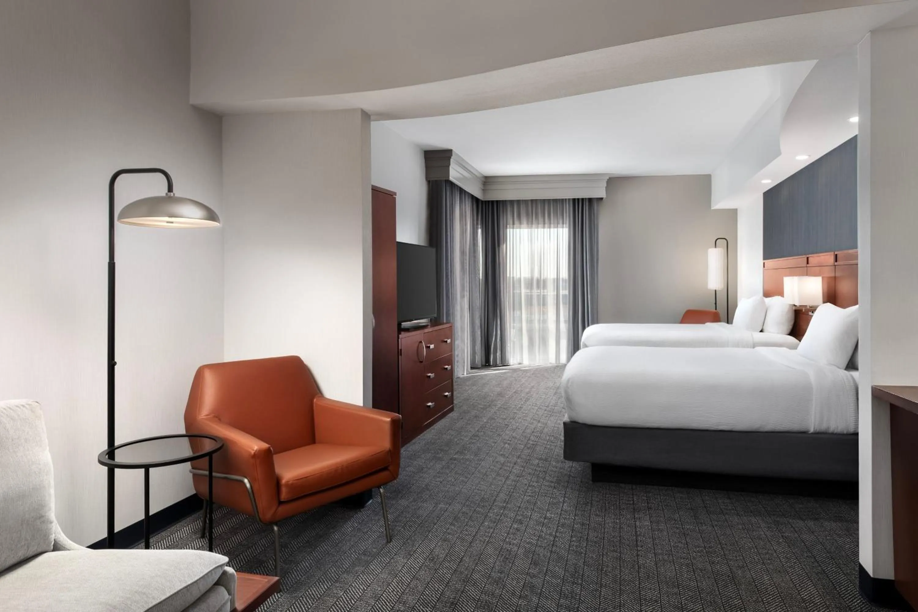 Bedroom, Bed in Courtyard By Marriott Little Rock North