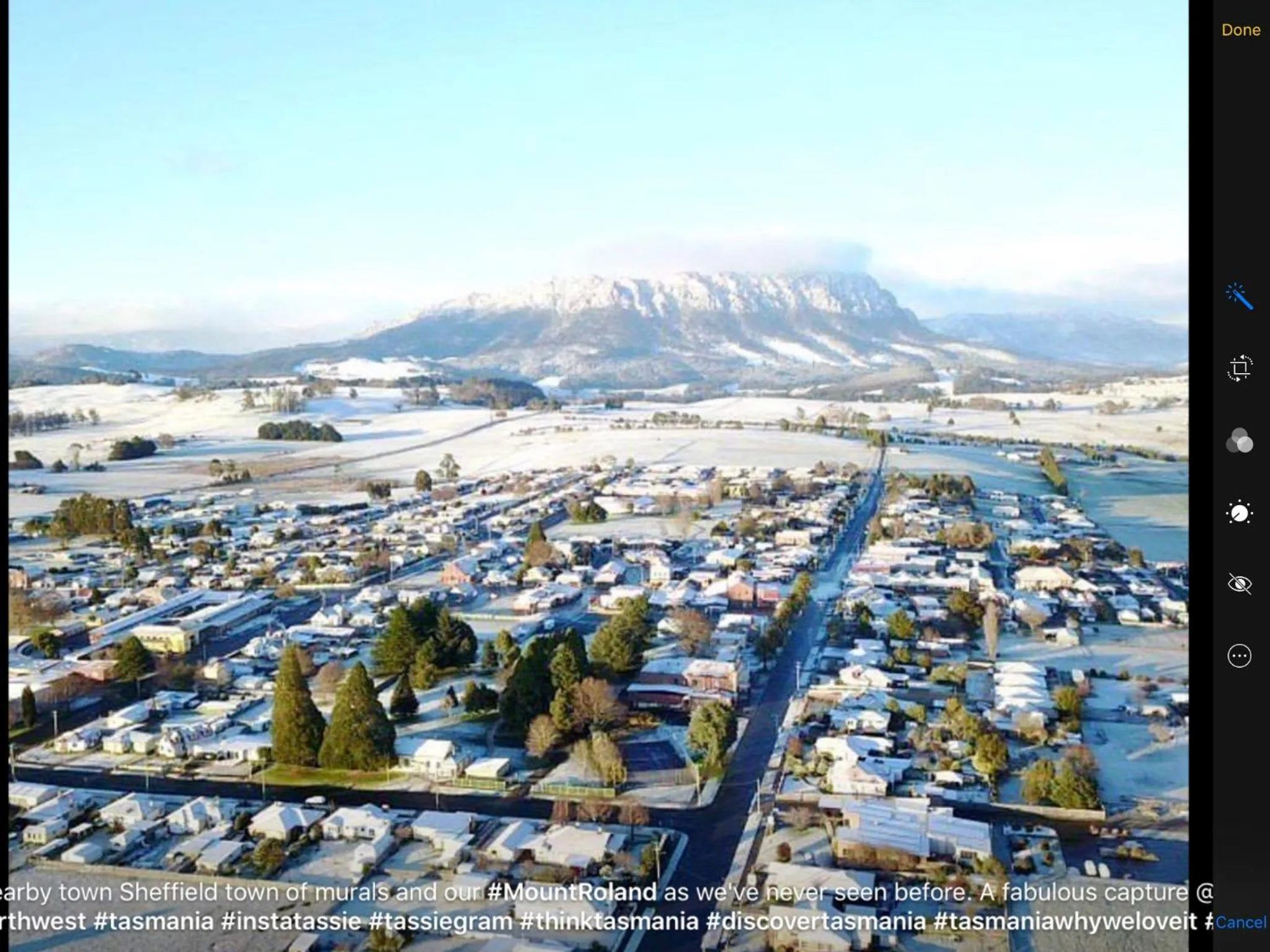 Winter in Blakes Manor Self Contained Heritage Accommodation