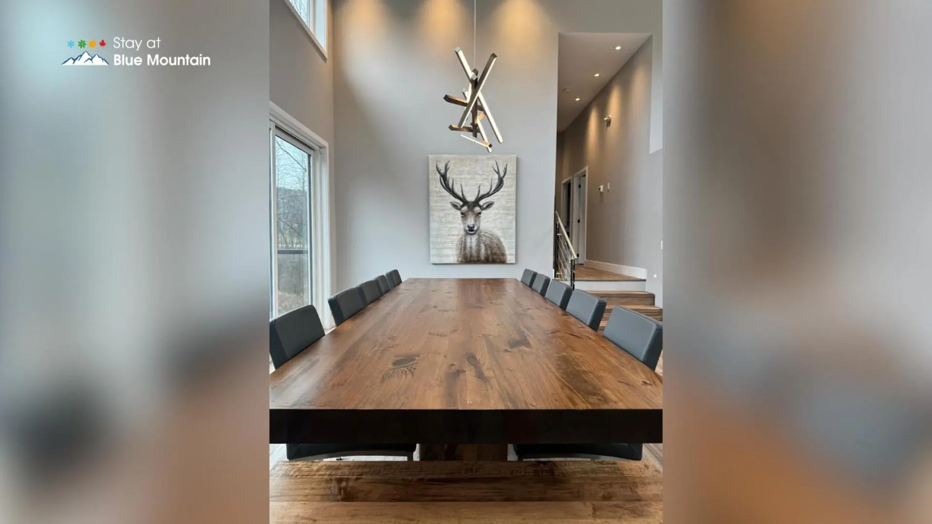 Dining area in Orchard Run Chalet