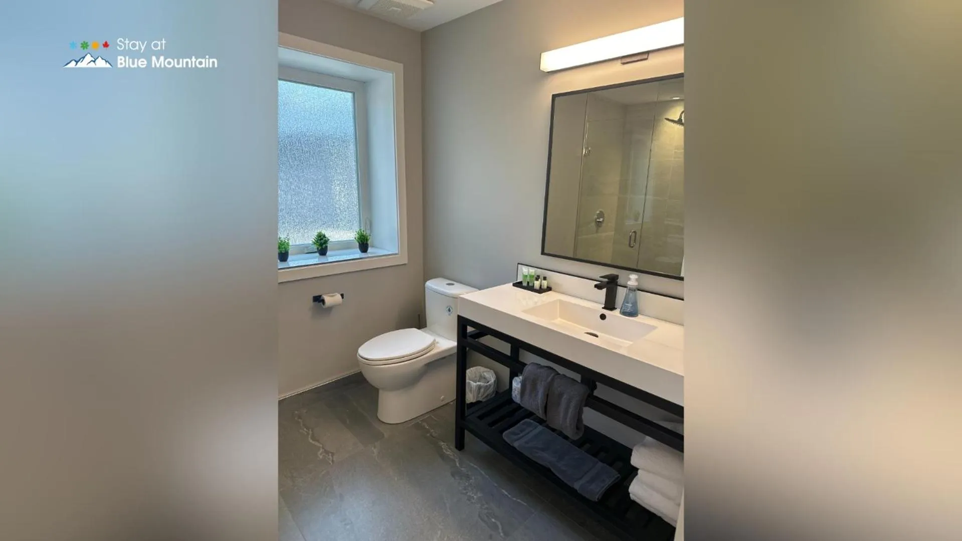 Bathroom in Orchard Run Chalet