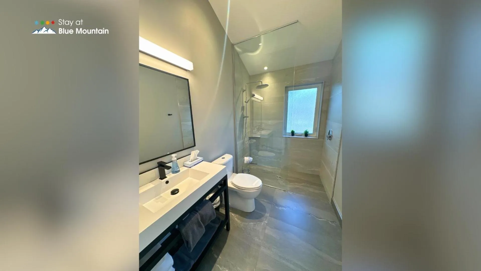 Bathroom in Orchard Run Chalet