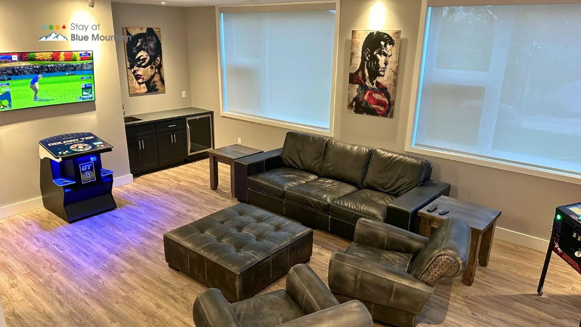 Game Room in Orchard Run Chalet