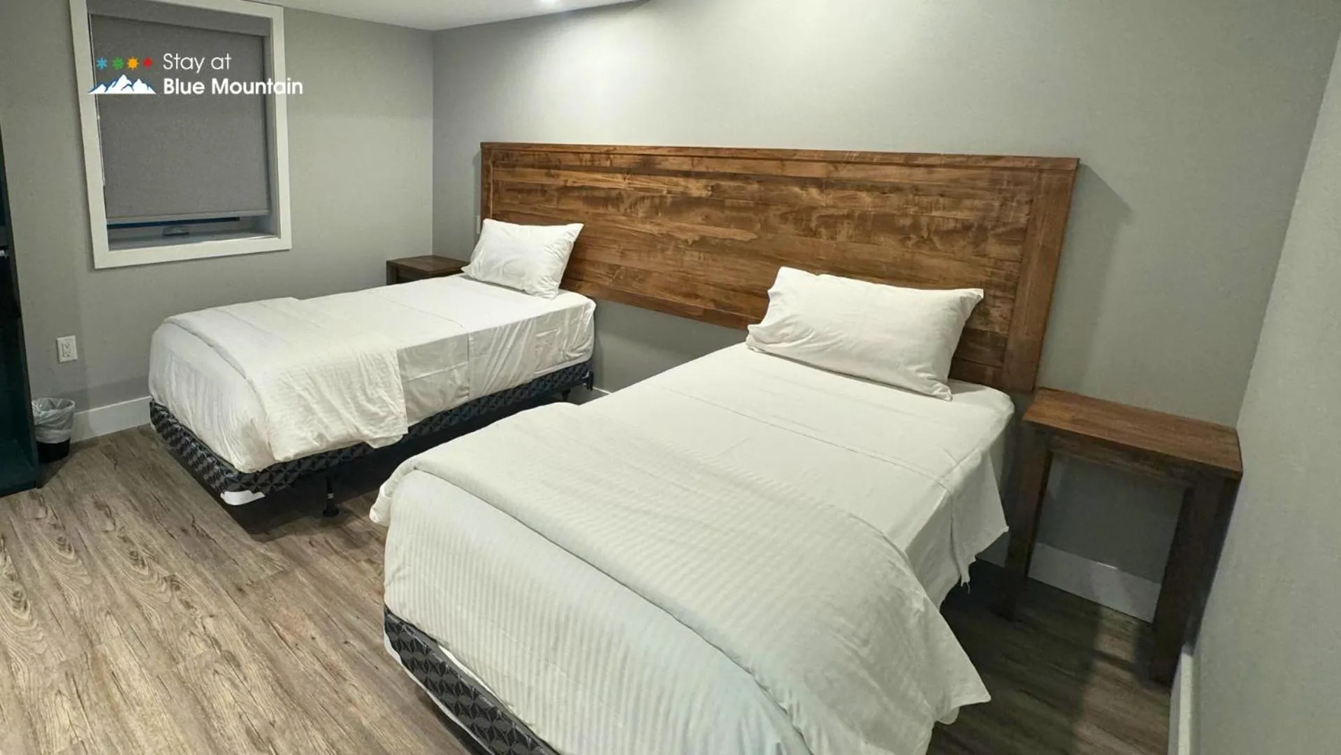 Bed in Orchard Run Chalet