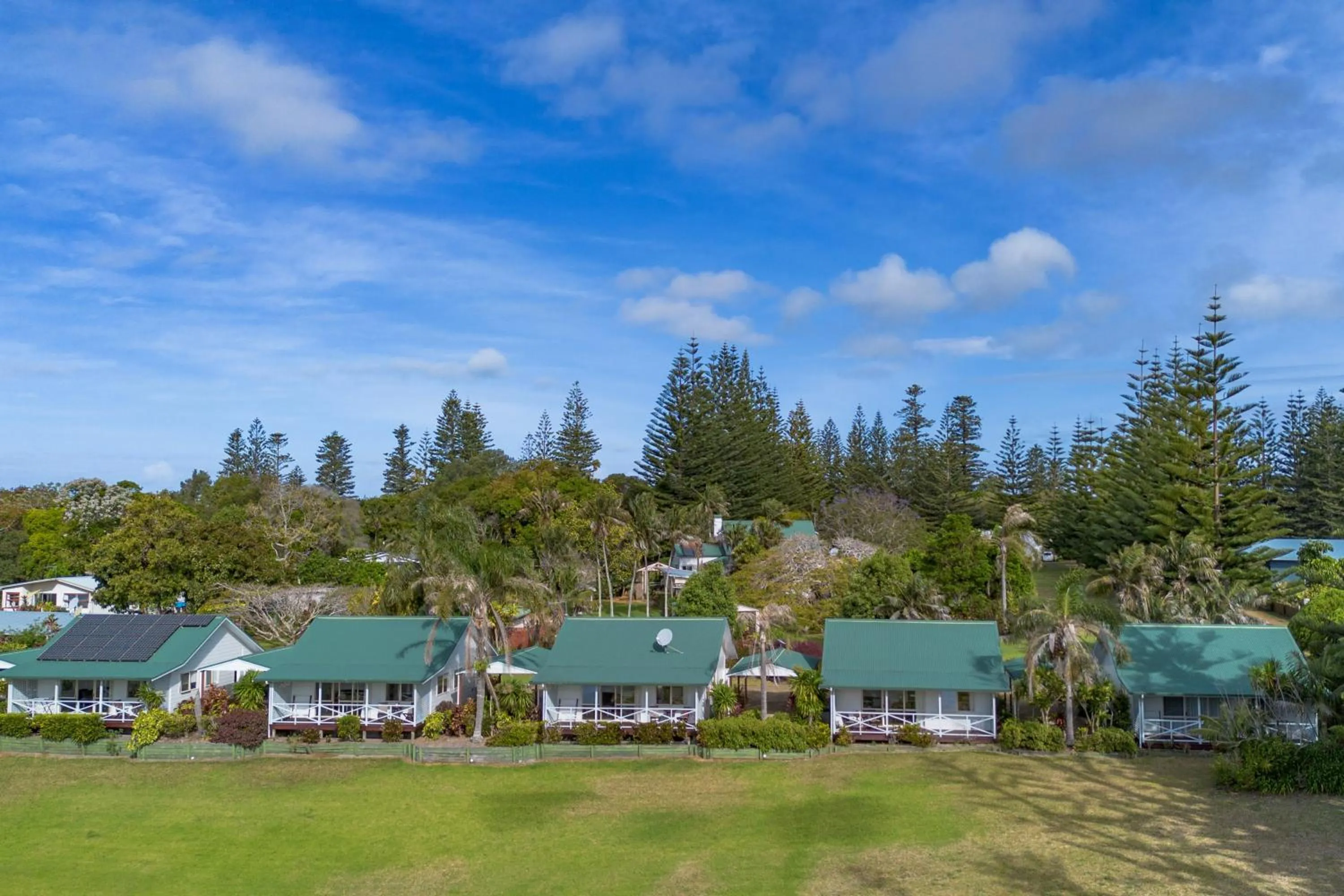 Property building in Poinciana Cottages