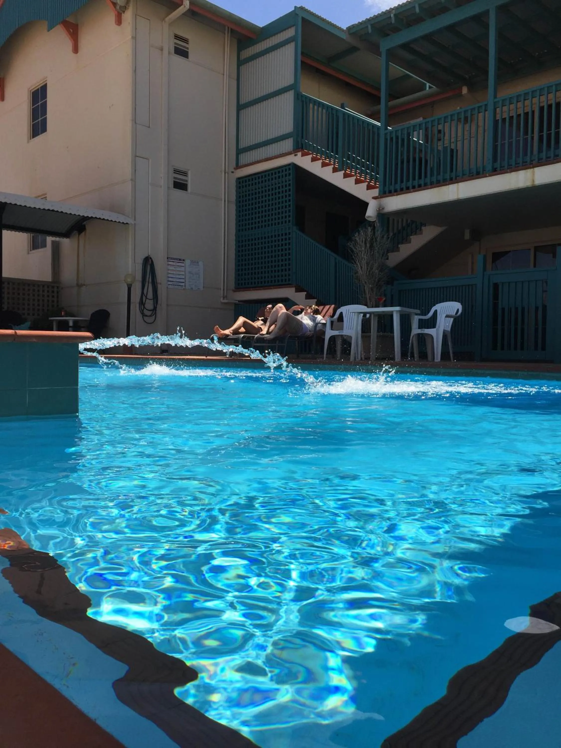 Swimming pool in Heritage Resort Shark Bay