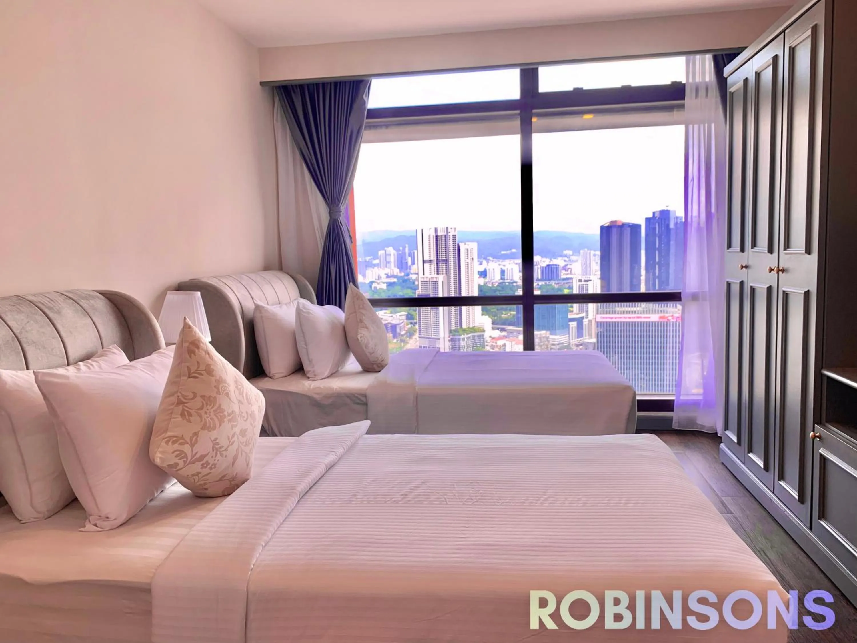 Bed in Serviced Apartments at Times Square Kuala Lumpur by Robinsons