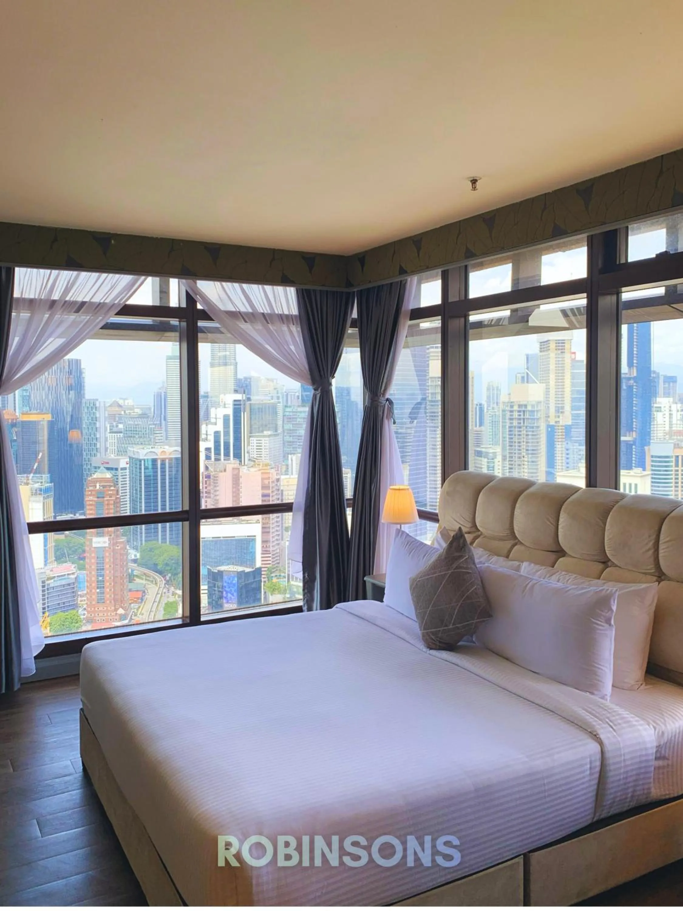 Bed in Serviced Apartments at Times Square Kuala Lumpur by Robinsons