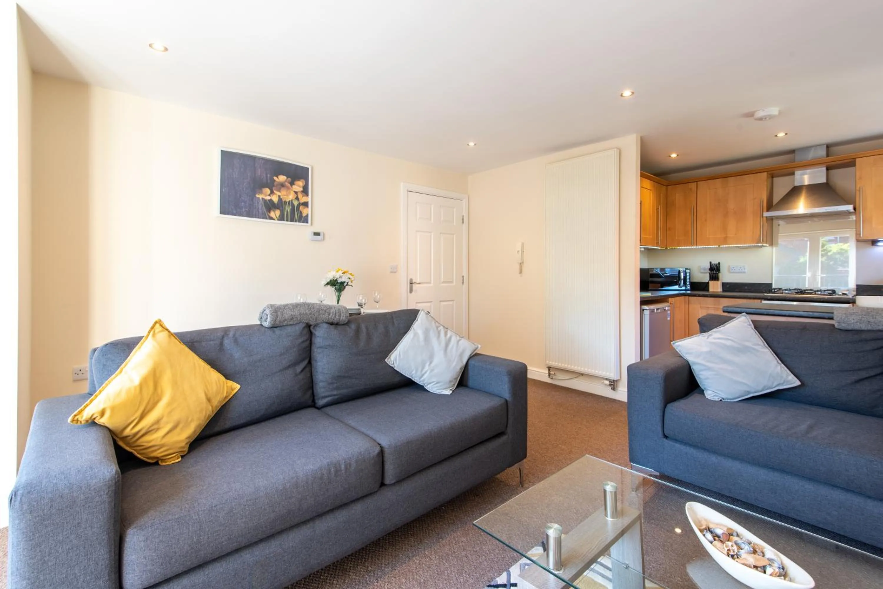 Living room in Apartment 11