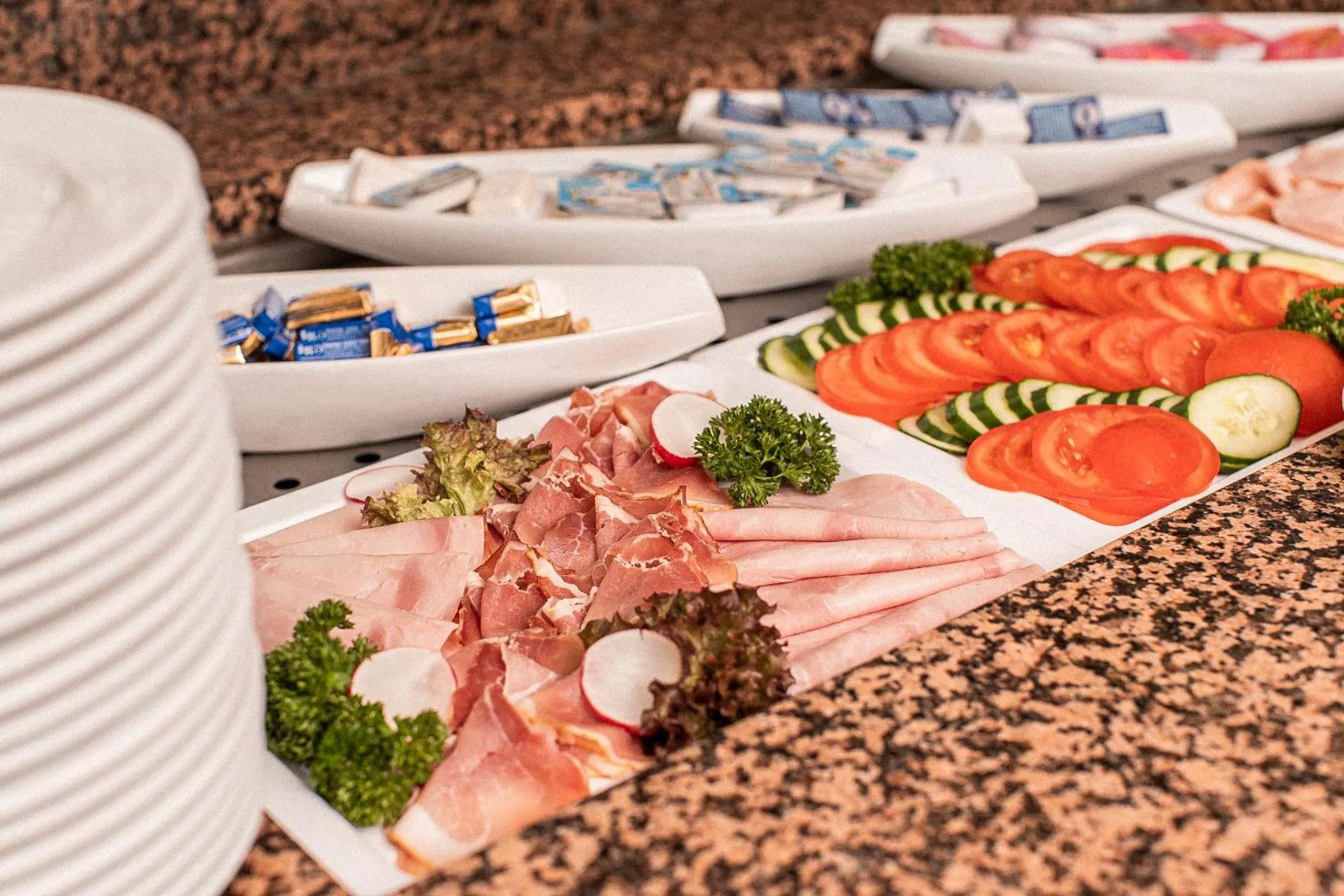 Buffet breakfast in PLAZA Hotel Gelsenkirchen