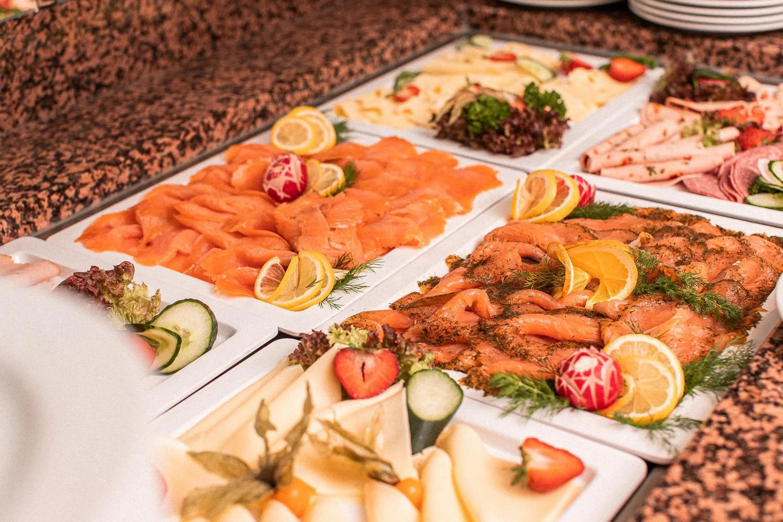 Buffet breakfast in PLAZA Hotel Gelsenkirchen