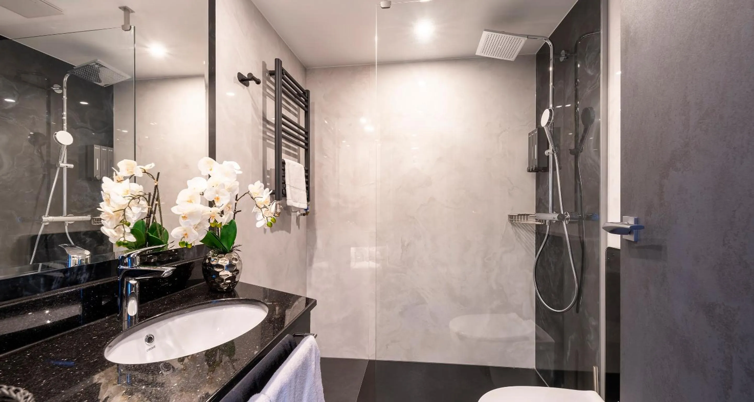 Shower in PLAZA Hotel Gelsenkirchen