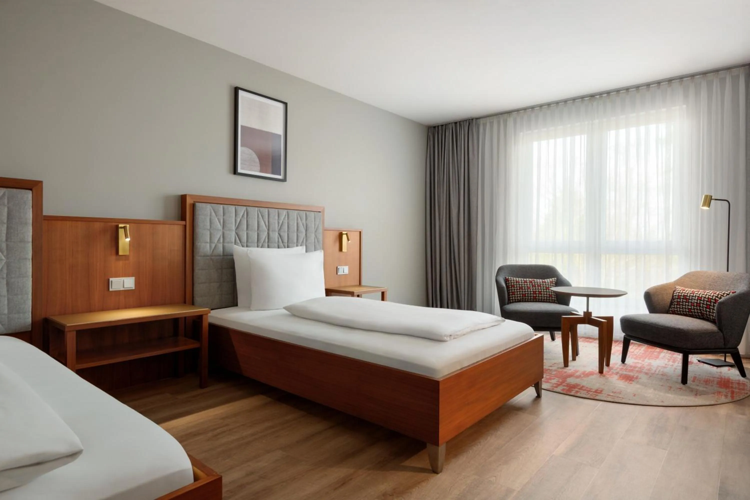 Bed in Ramada by Wyndham Duesseldorf Ratingen
