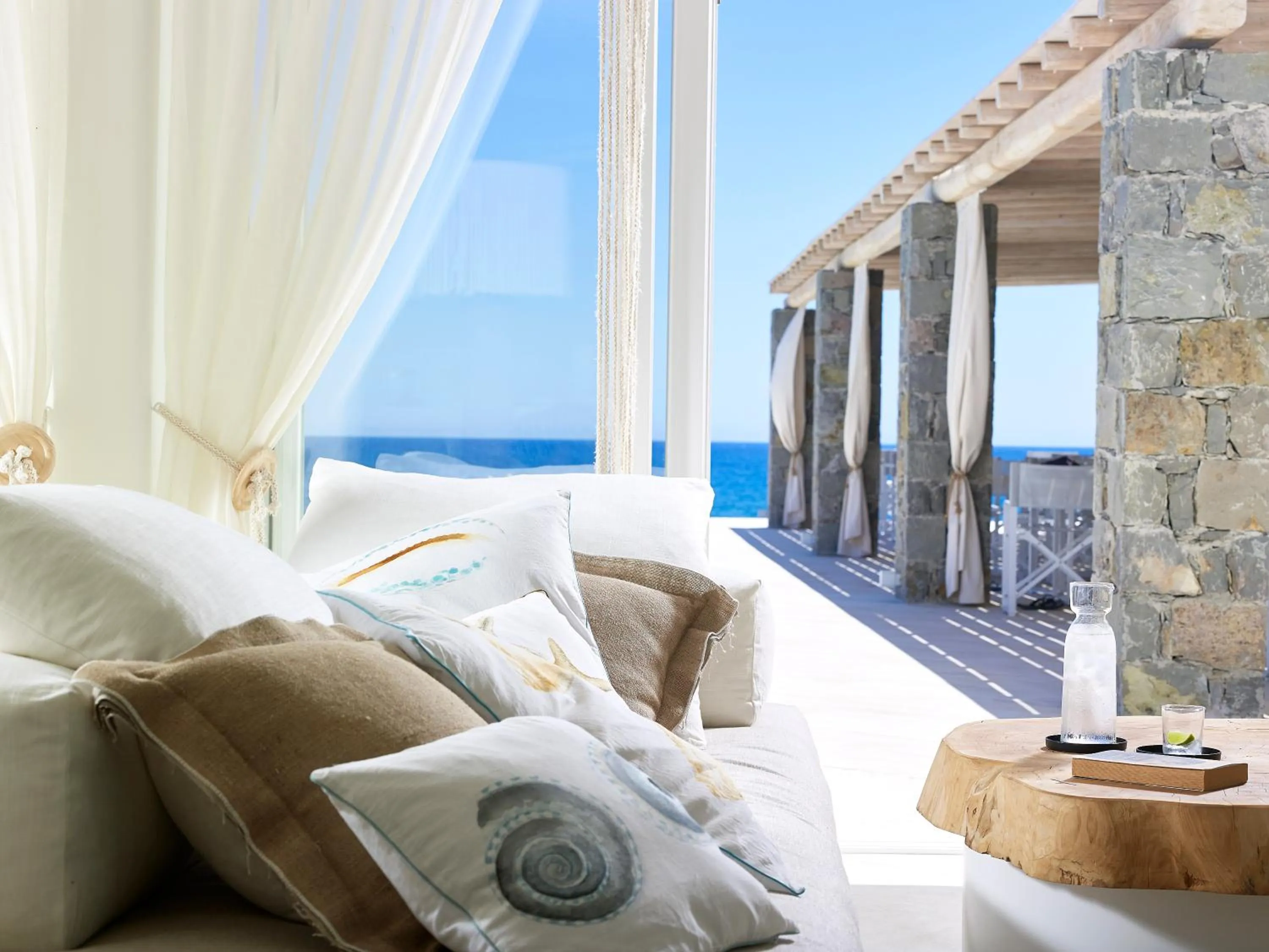 Decorative detail in Artemis Seaside Resort