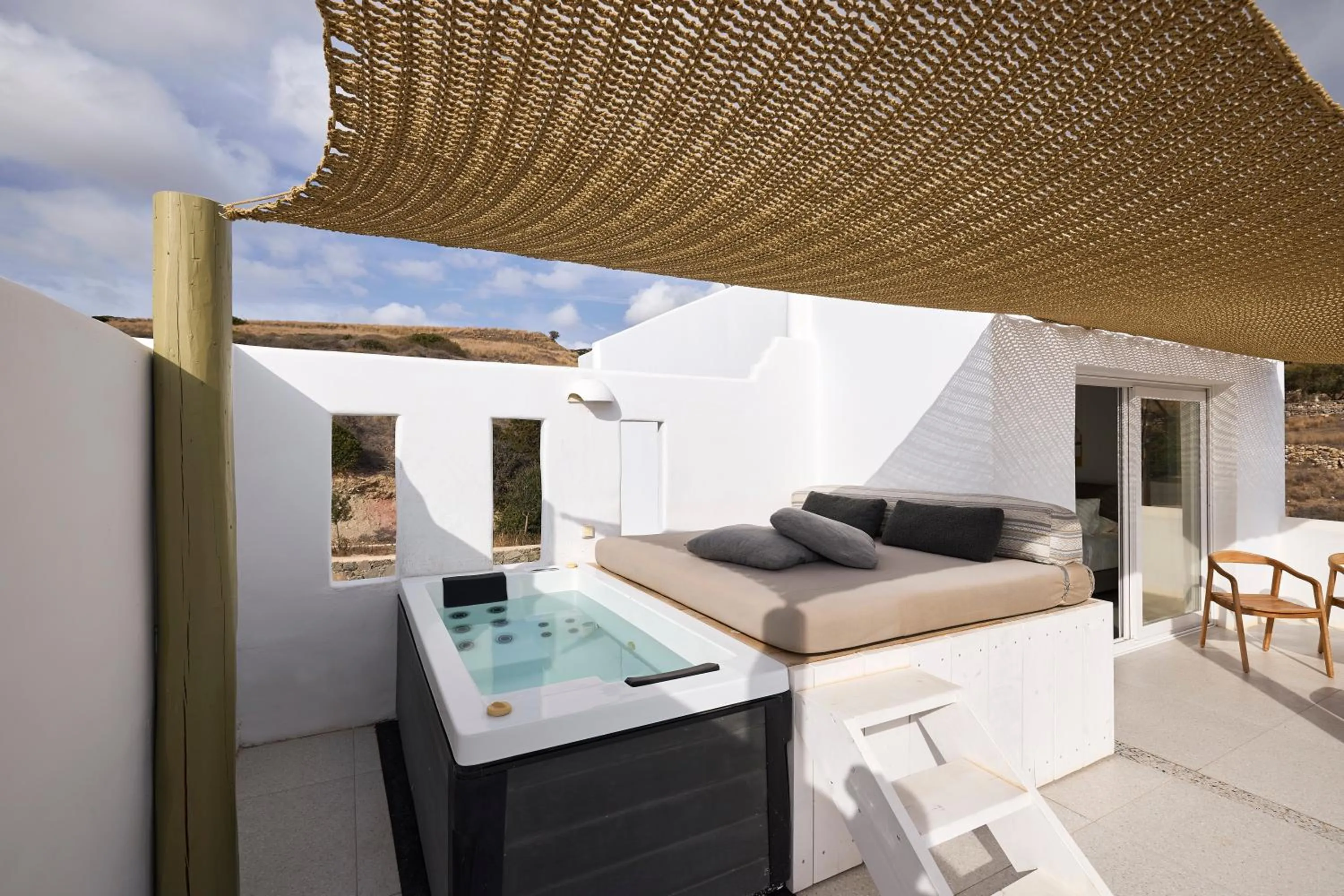 Patio in Artemis Seaside Resort