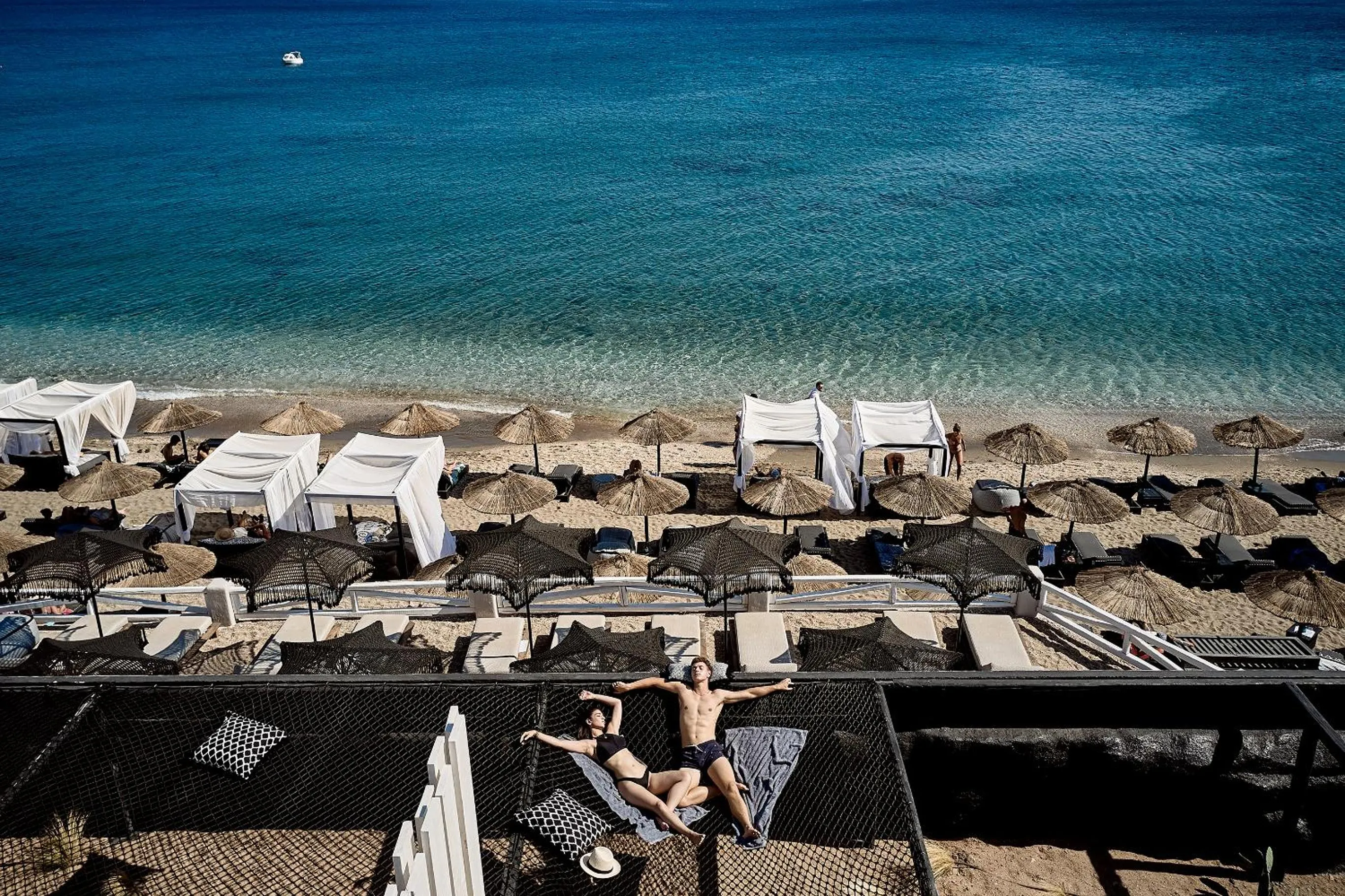 Bird's eye view in Artemis Seaside Resort