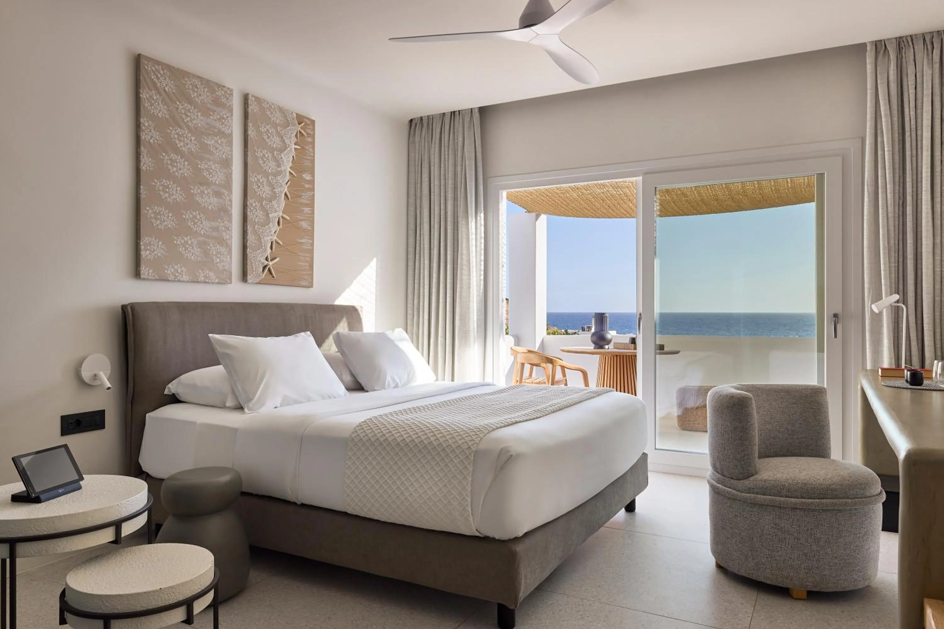 Bedroom, Bed in Artemis Seaside Resort