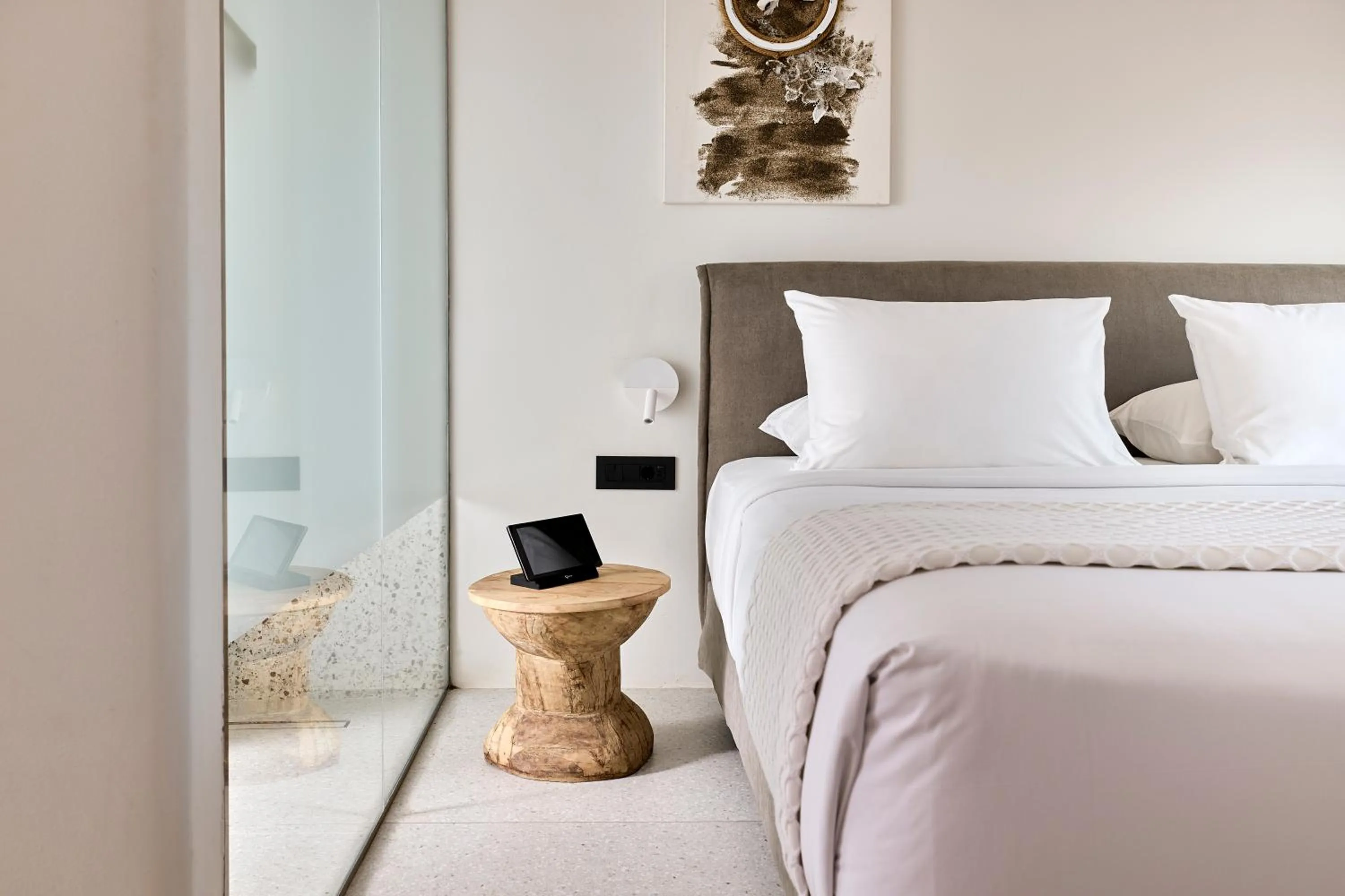 Bed in Artemis Seaside Resort