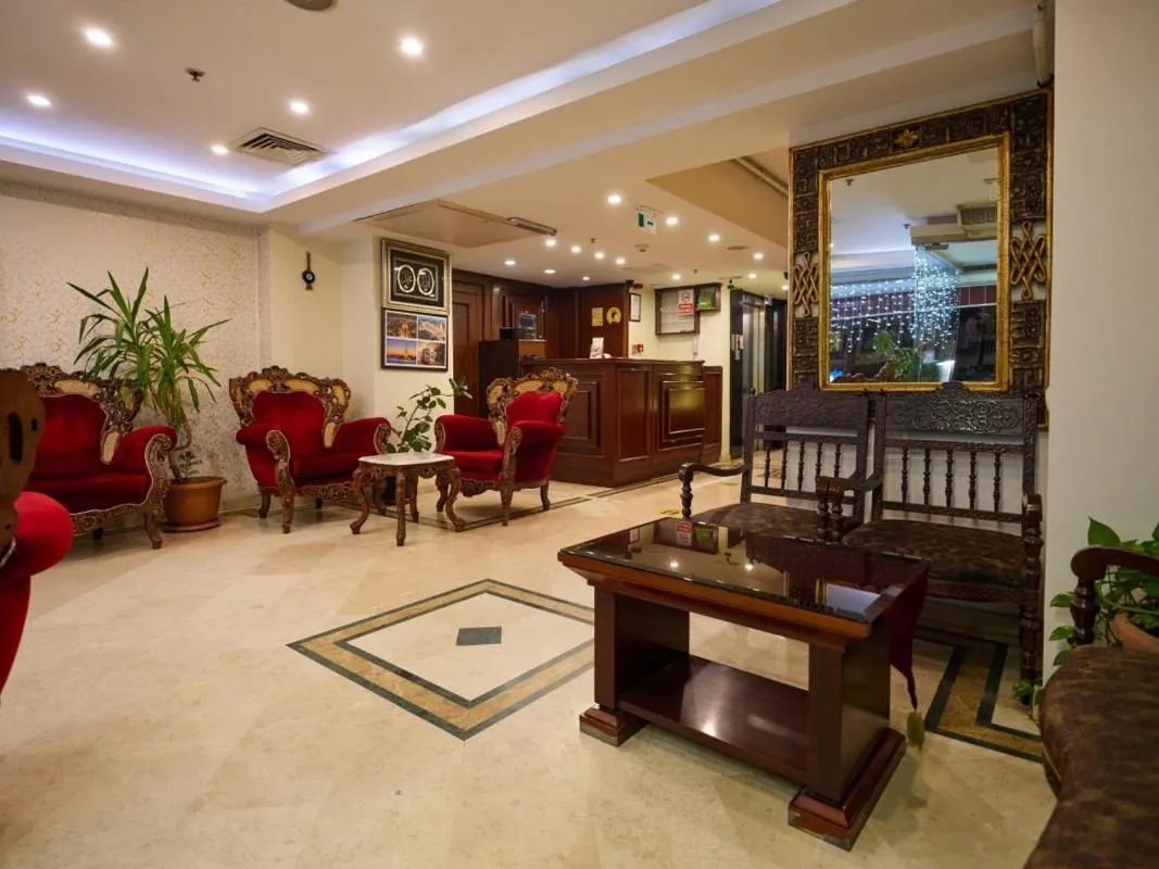 Lobby or reception in Istanbul Newcity Hotel