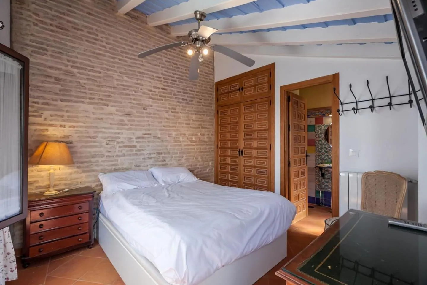 Bed in PuraSevilla apartments