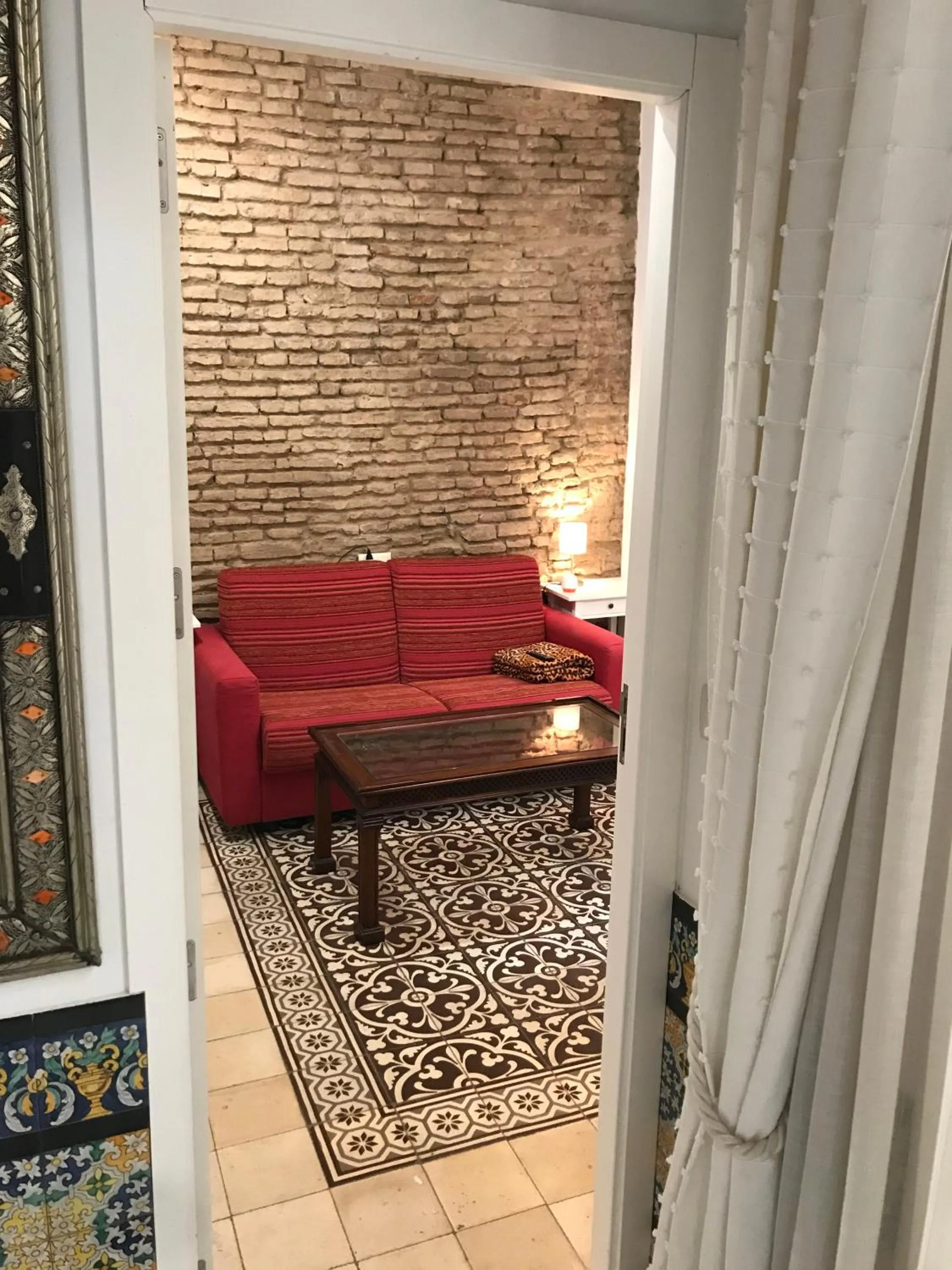 Living room in PuraSevilla apartments