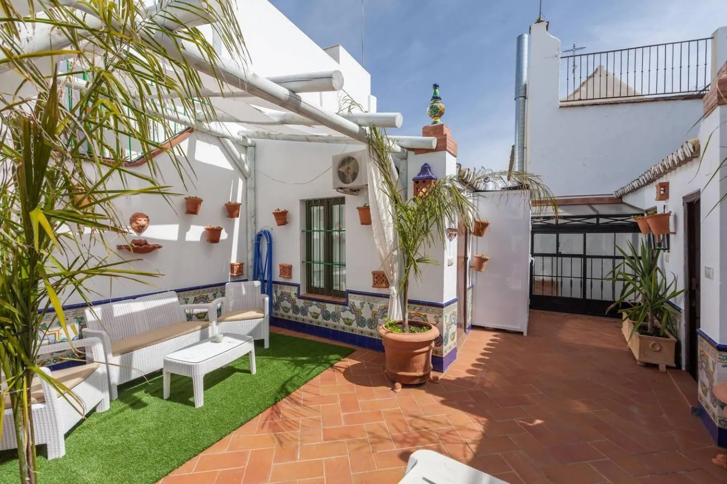 Balcony/Terrace in PuraSevilla apartments