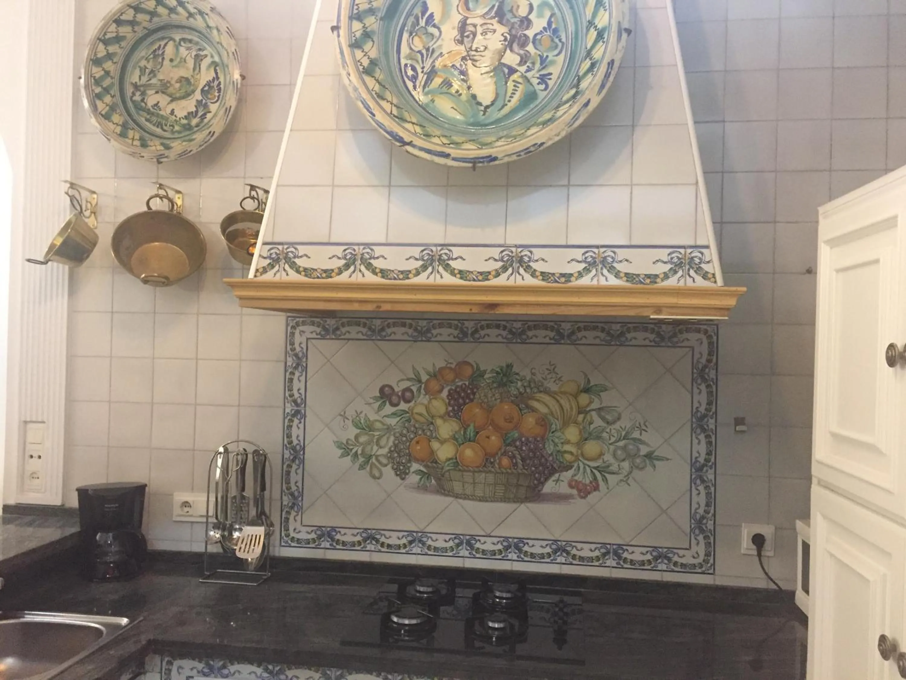 Kitchen or kitchenette in PuraSevilla apartments