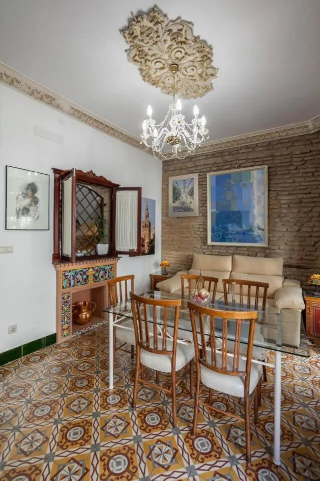 Living room in PuraSevilla apartments