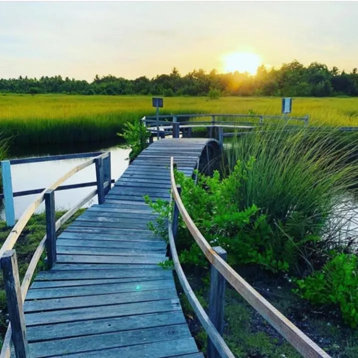 Natural landscape in Charming Holiday Lodge