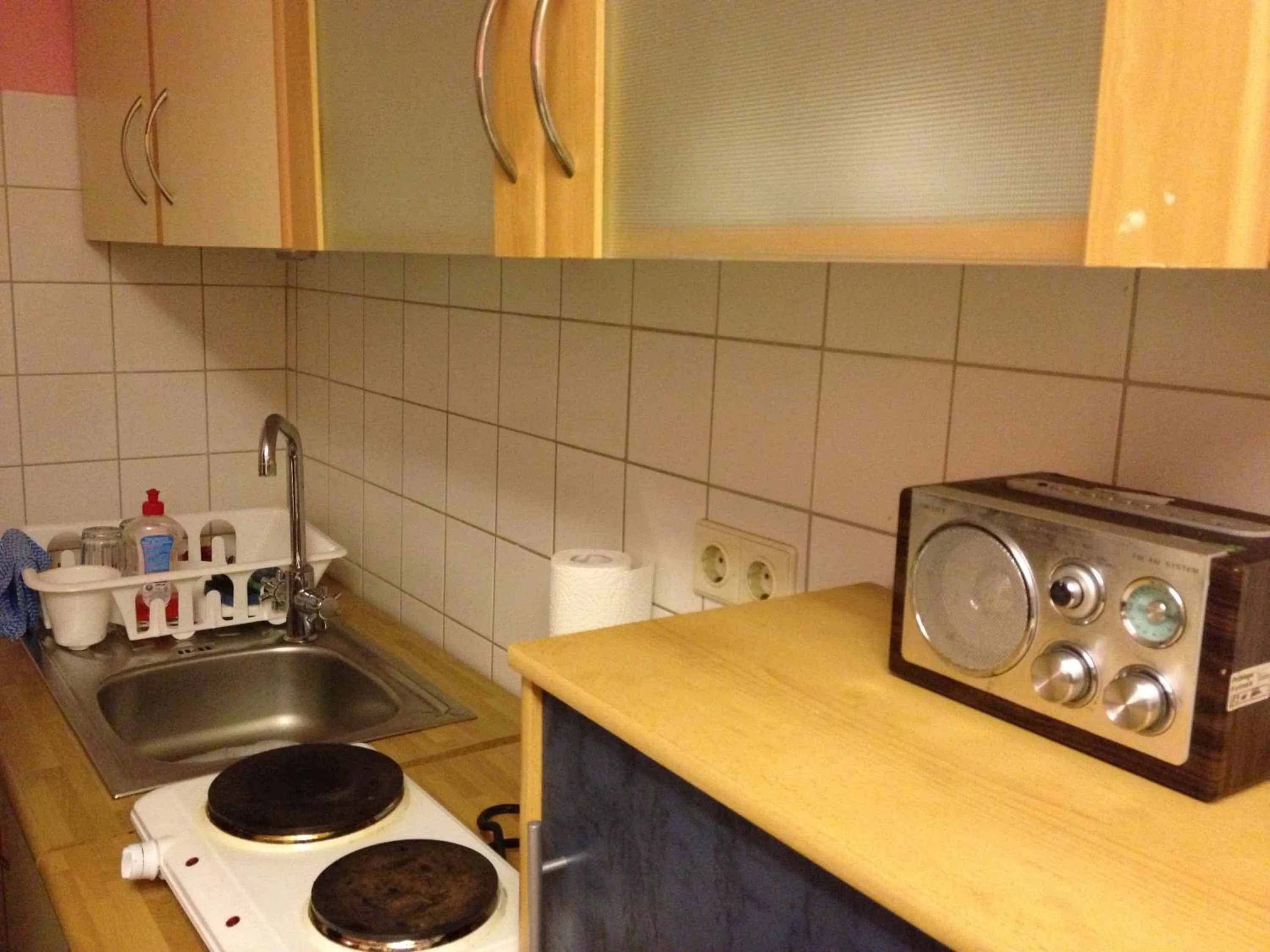 Kitchen or kitchenette in Belle Vue Apartrooms