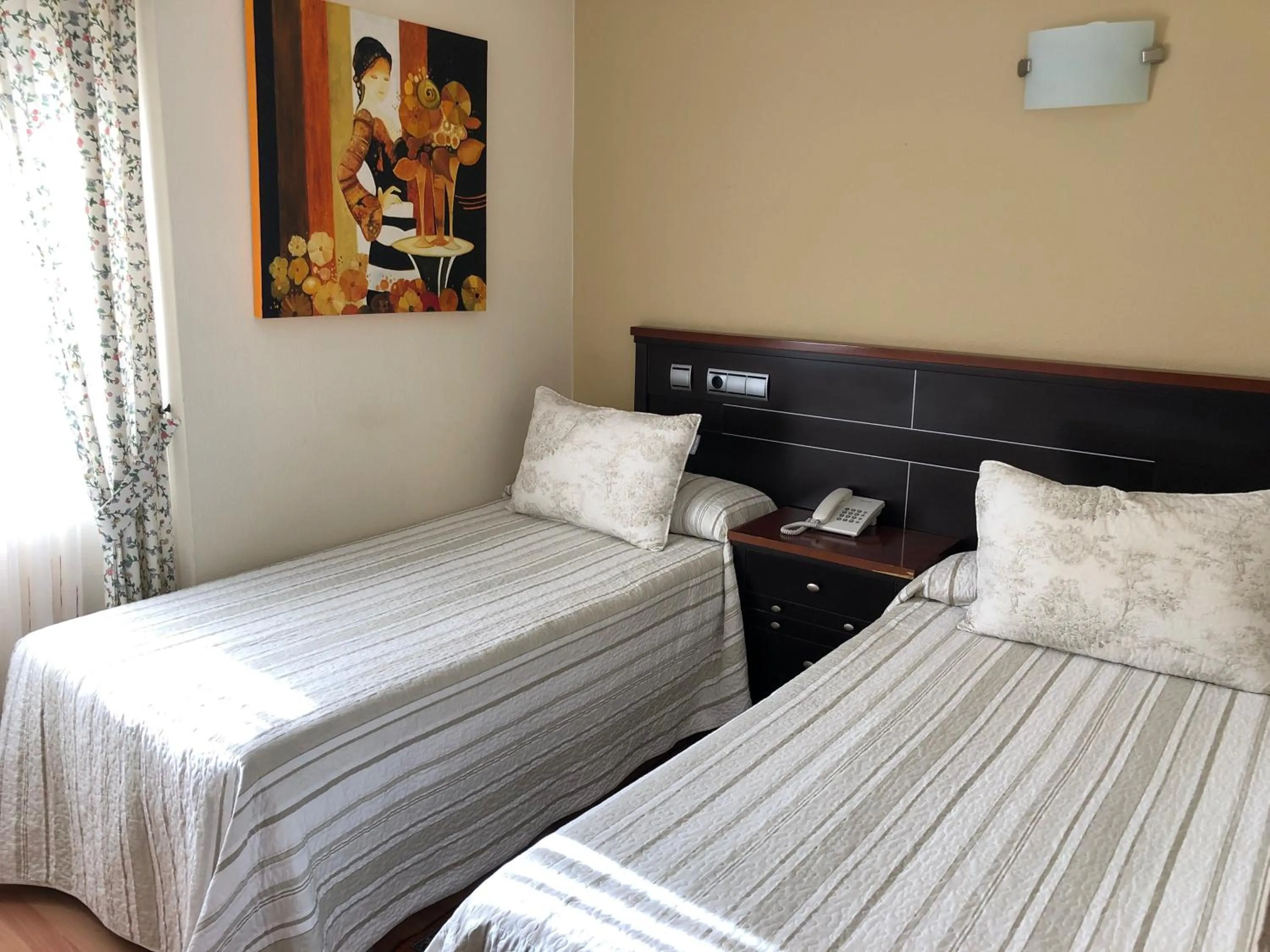 Decorative detail, Bed in Hotel Sena