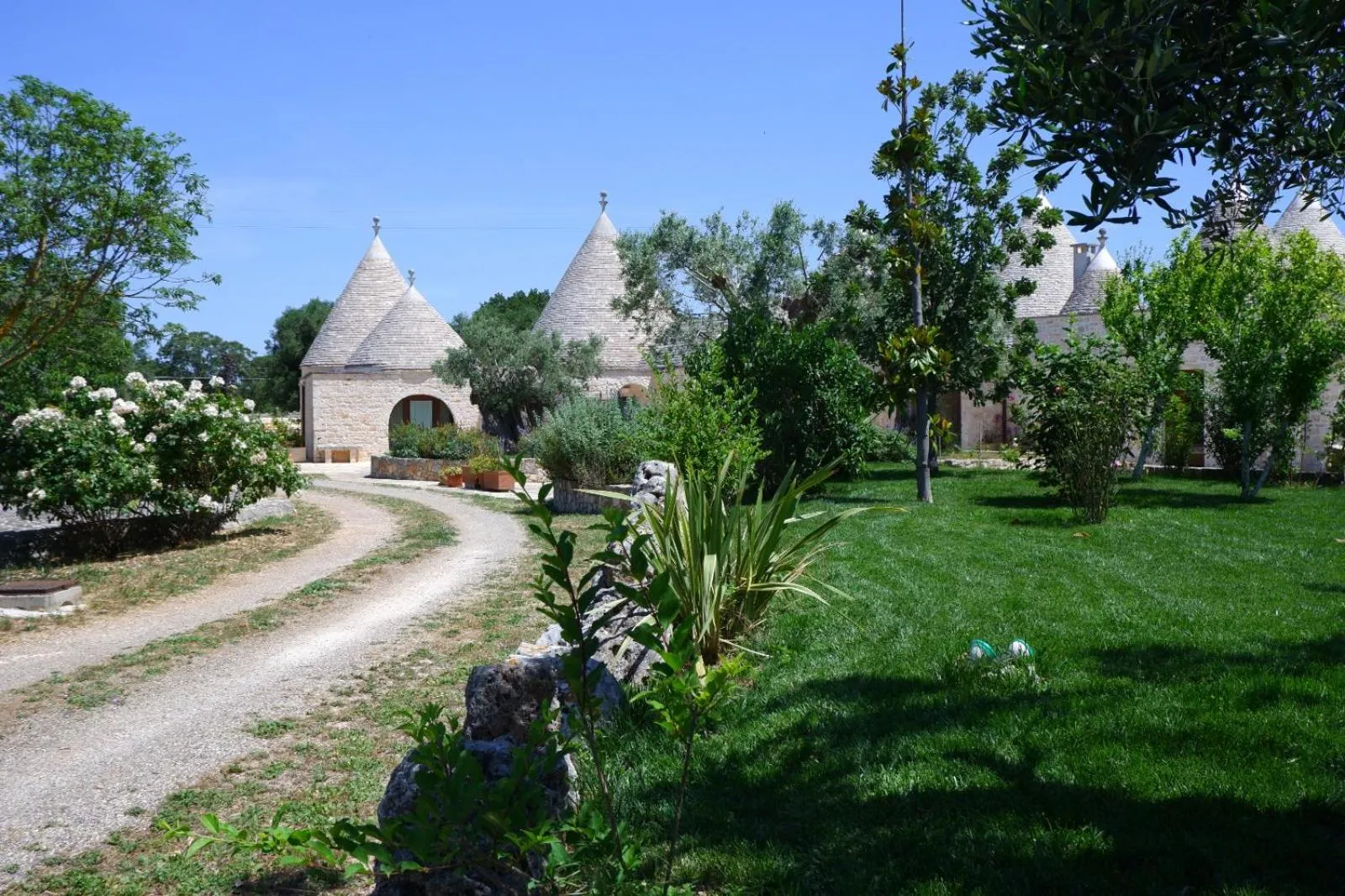 Garden in Resort Masseria Cecato