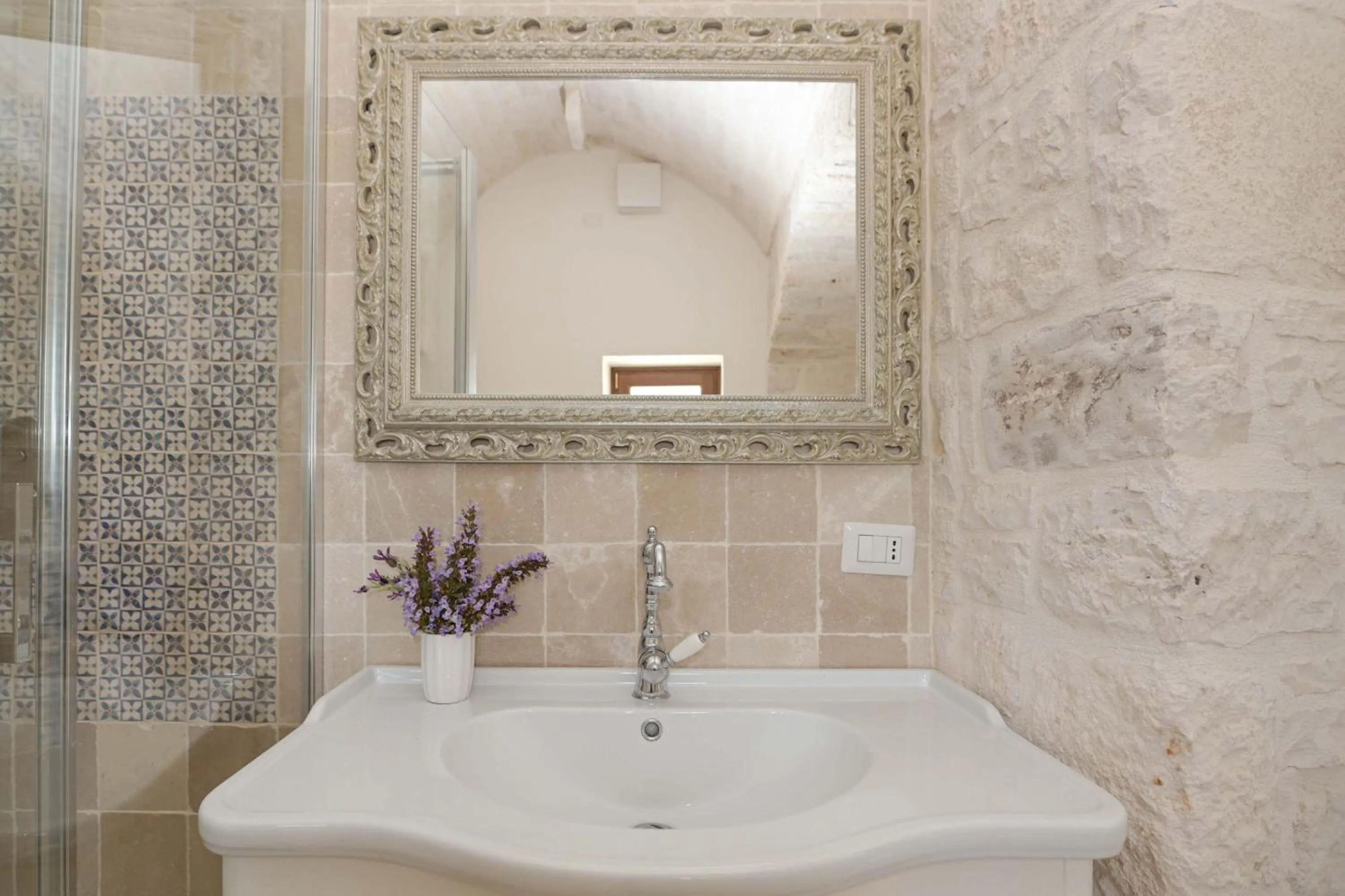 Bathroom in Resort Masseria Cecato