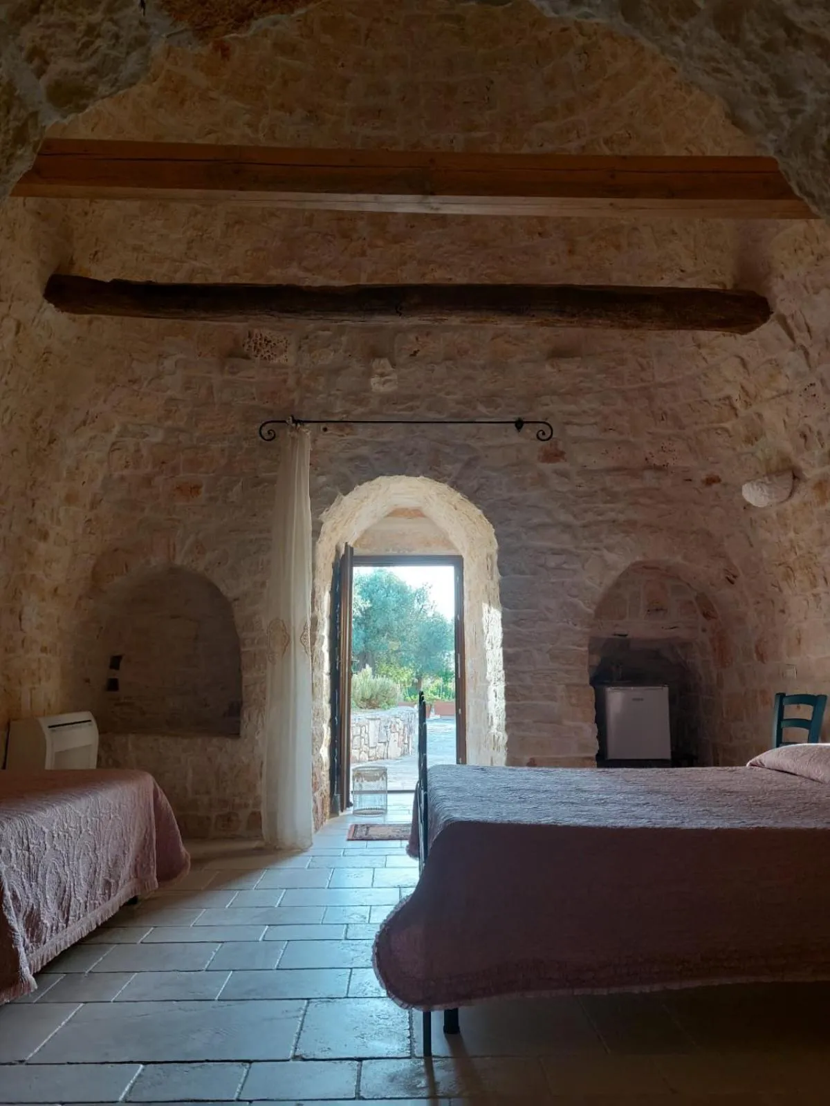 Bed in Resort Masseria Cecato