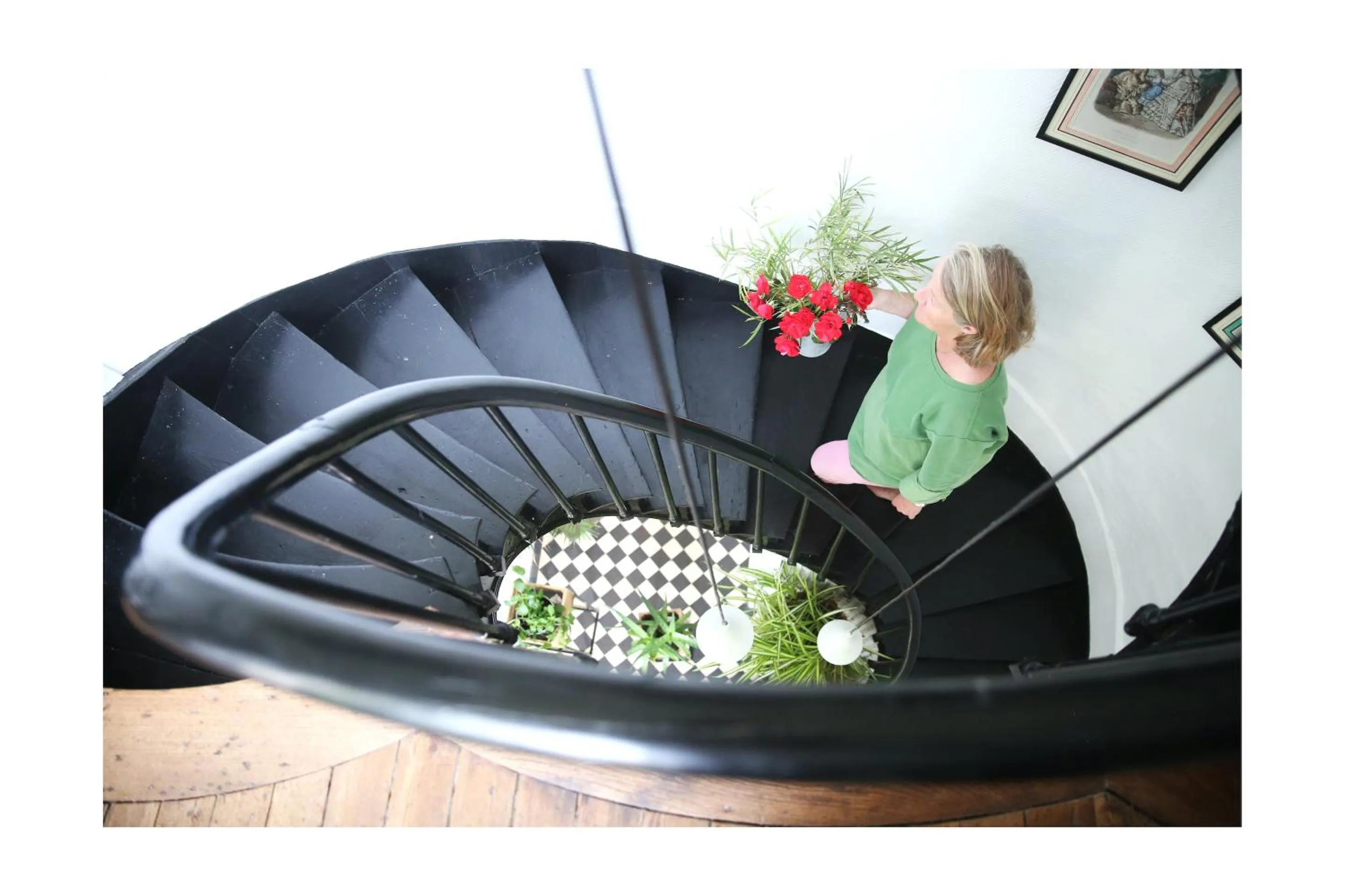 Lobby or reception in Château d'Harcelaines